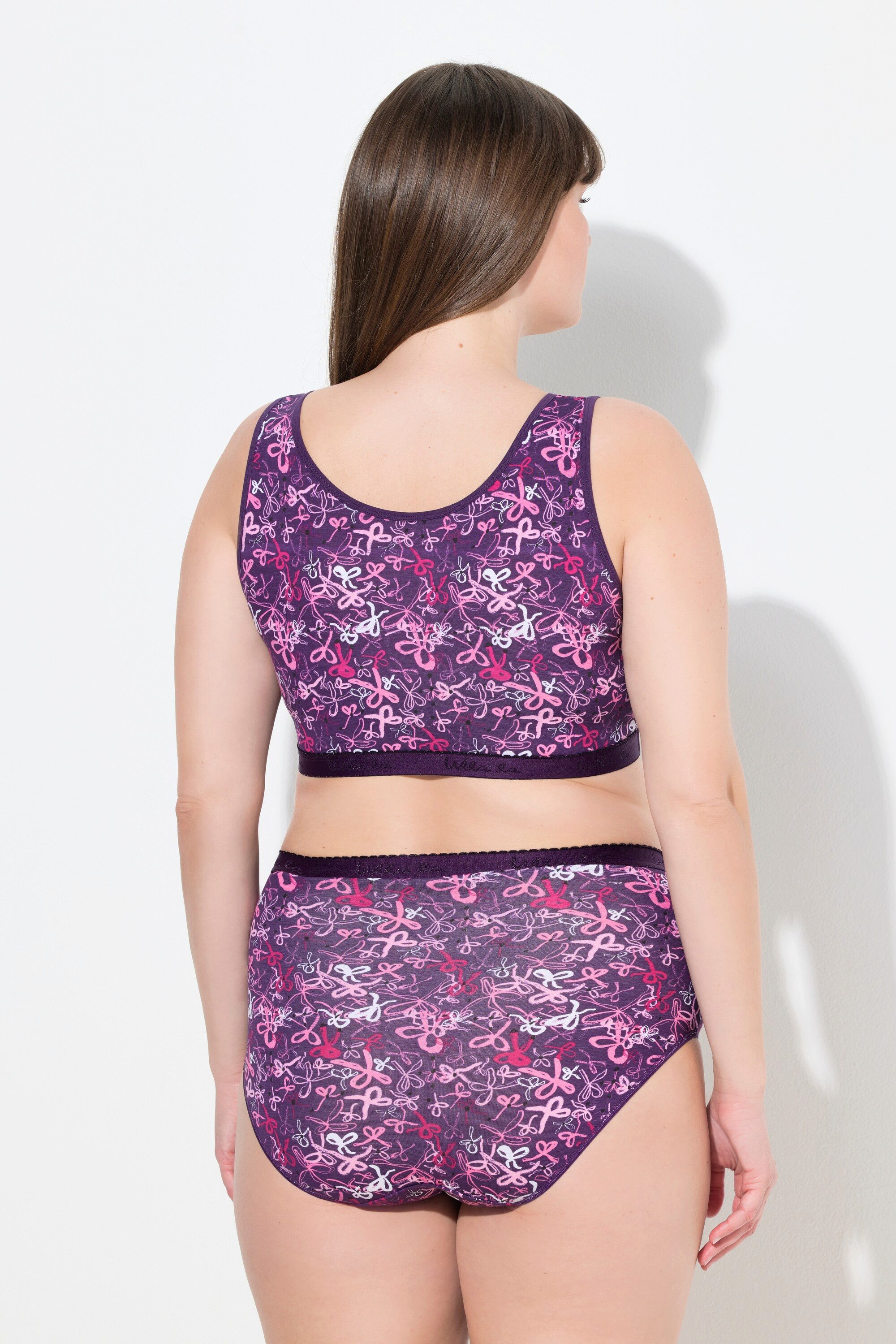 Ulla Popken Bustier Bustier Schlupfform ohne Bügel OEKO-TEX
