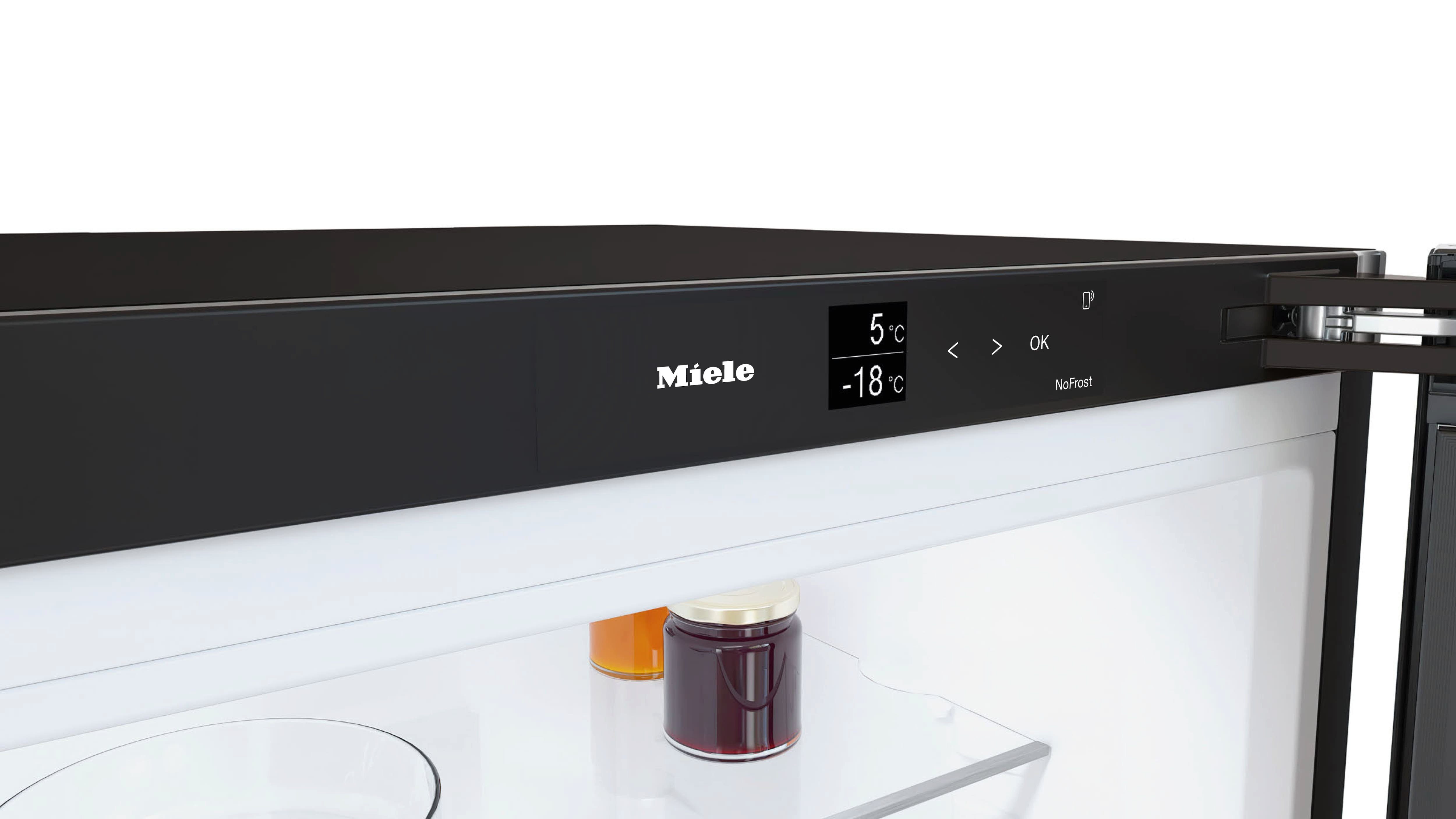 Miele Kühl-/Gefrierkombination KFN 4795 AD, 201,5 cm hoch, 59,7 cm breit – Bild 3 von 5