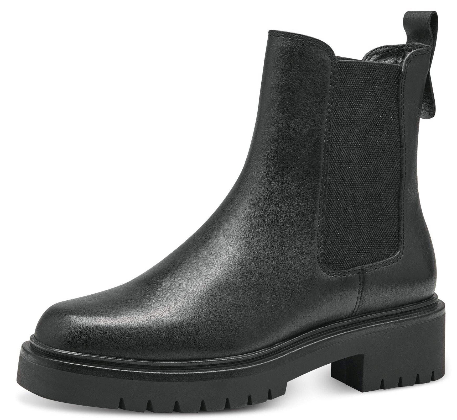 1-25423-41 001 Black Stiefelette