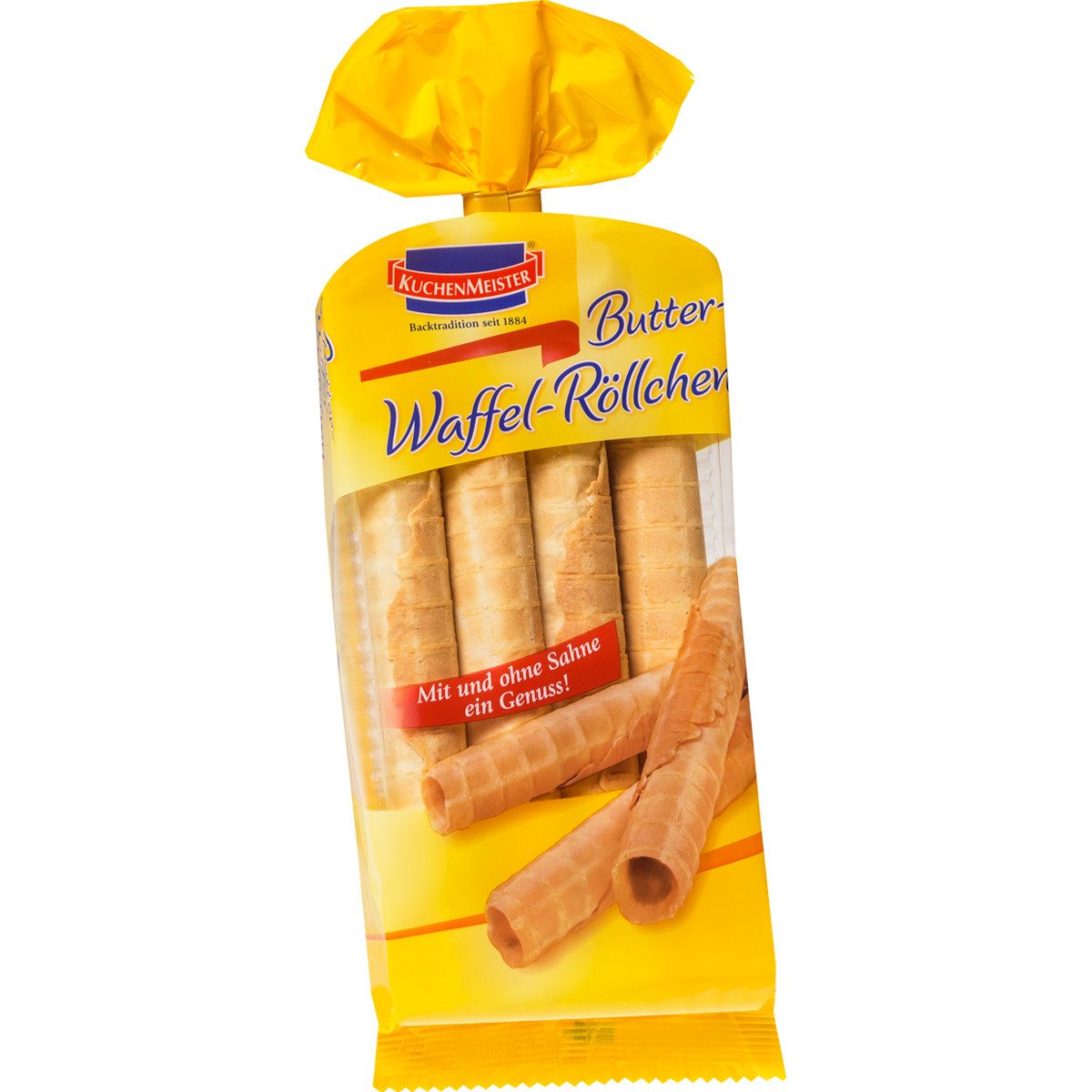 KuchenMeister Kuchen, KuchenMeister Butter Waffel Röllchen mit Butter verfeinert 125g