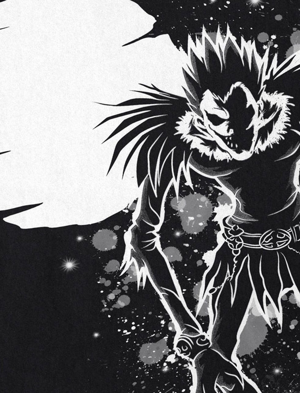 style3 T-Shirt Shinigami Vollmond death manga anime note shinigami ryuk günstig online kaufen