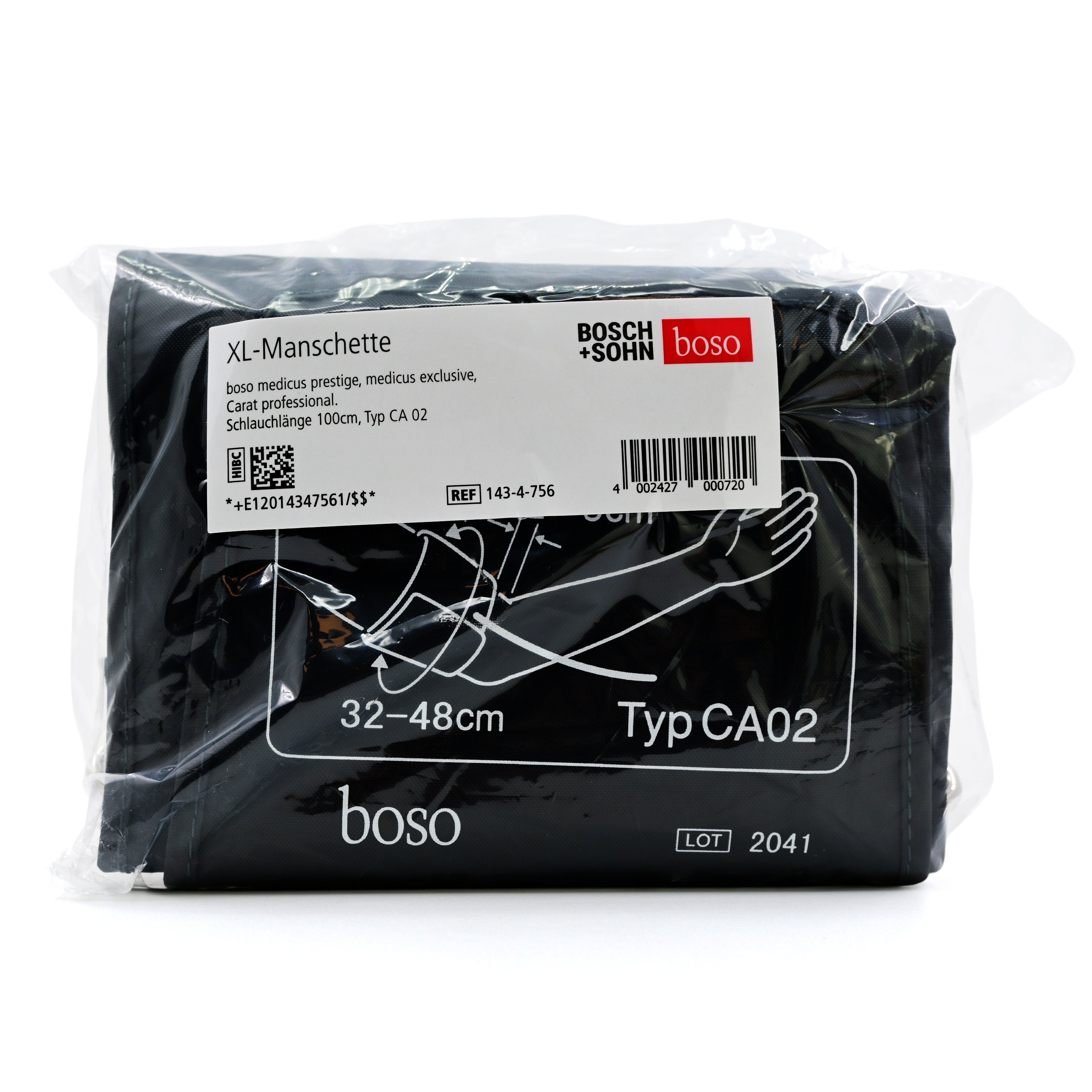 boso Blutdruckmanschette BOSO medicus prestige Manschette XL f.starke Arme, 1 St