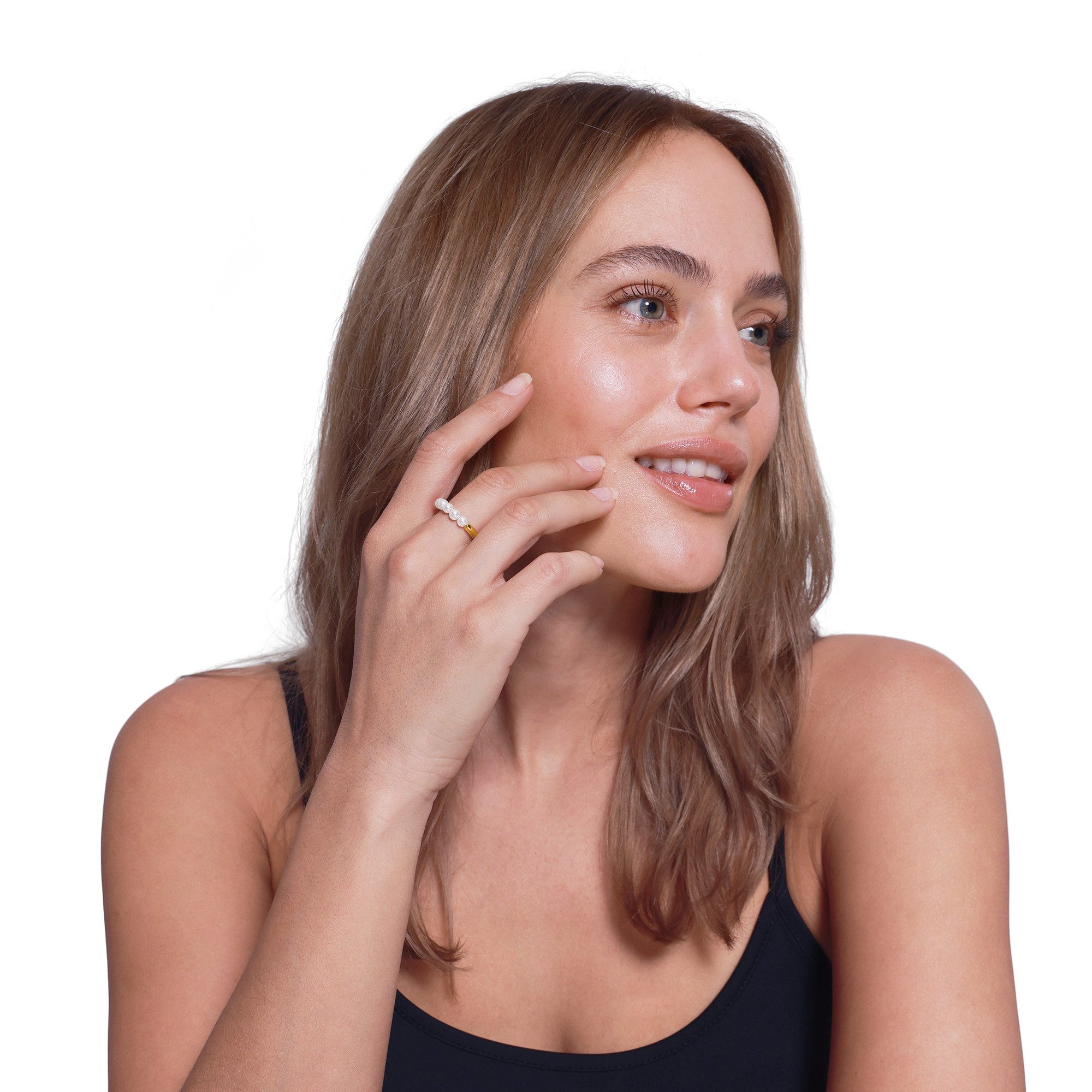 Heideman Fingerring Enya goldfarben (Ring, 1-tlg., inkl. Geschenkverpackung günstig online kaufen