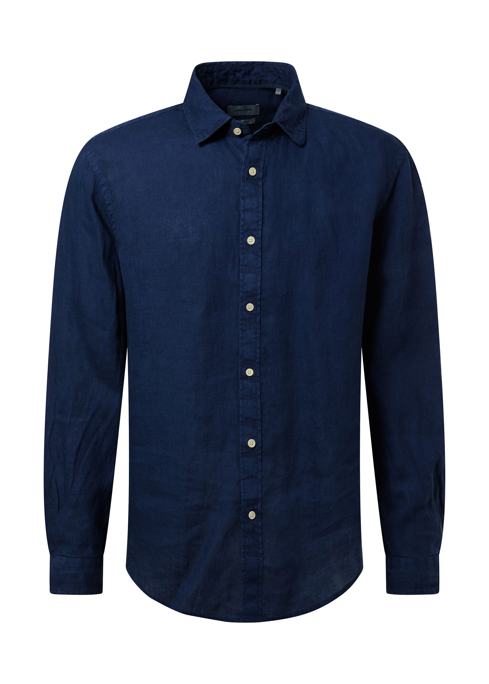 Pierre Cardin Leinenhemd im Comfort Fit