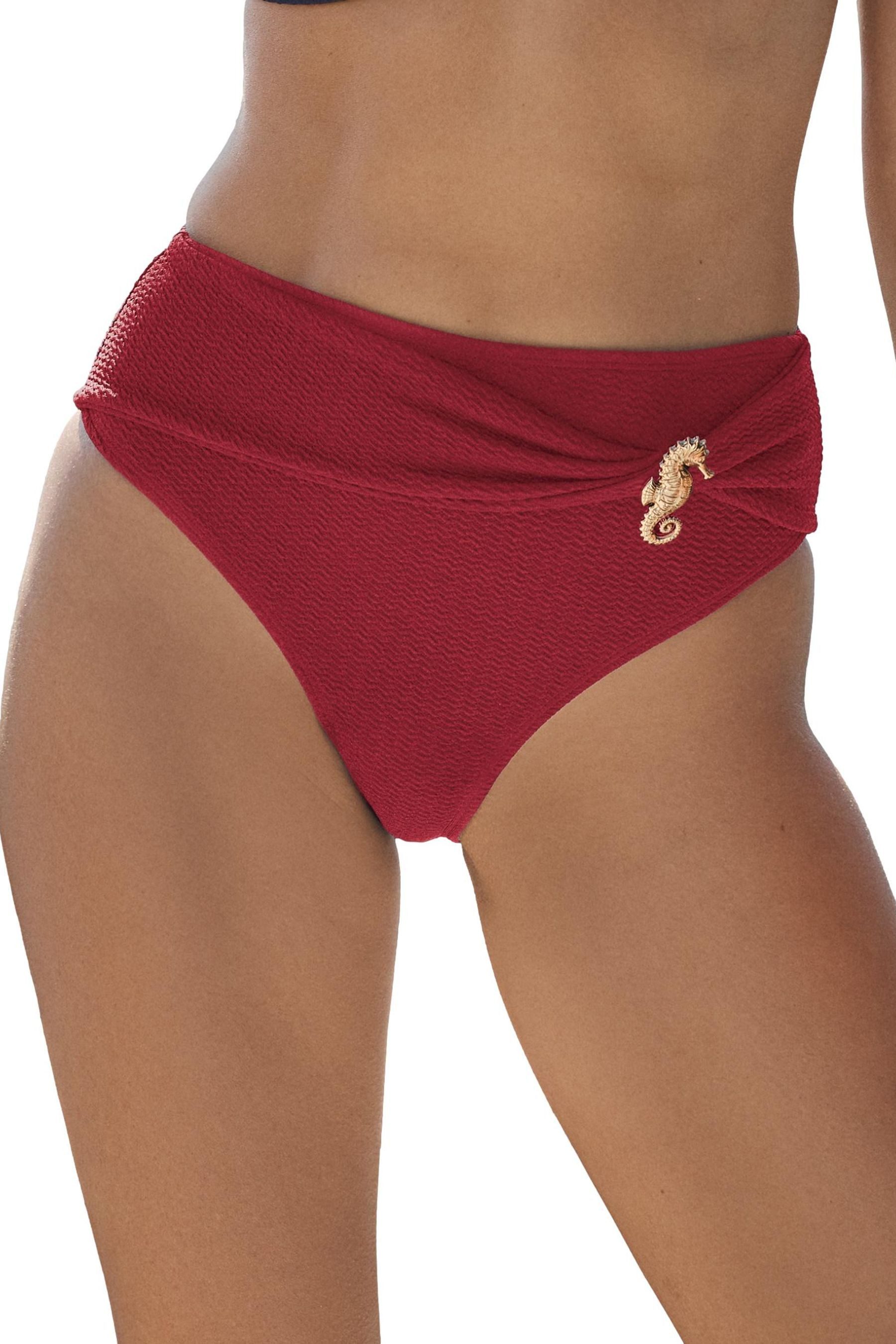 Love & Roses Highwaist-Bikini-Hose Love & Roses bauchformende Hochbund-Bikinihose (1-St)