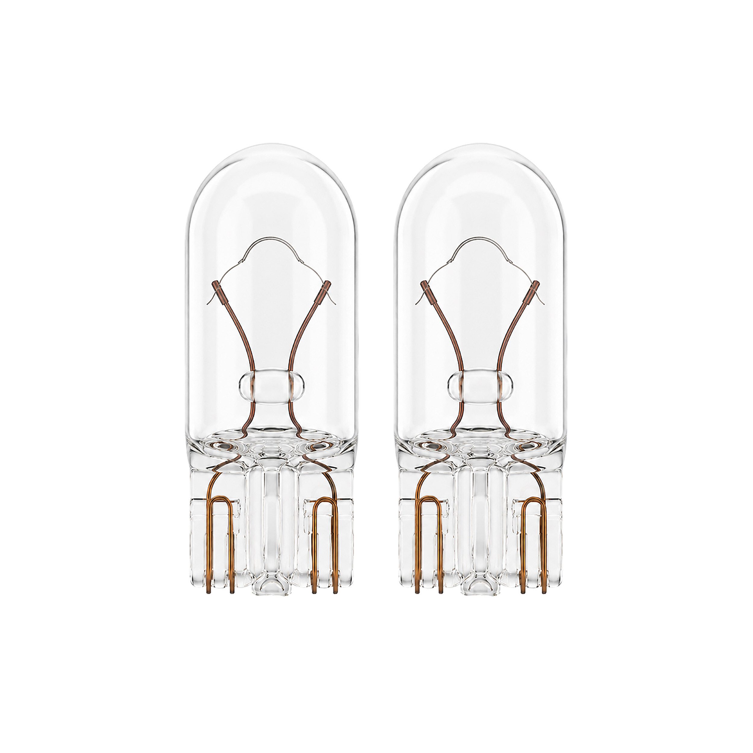 alca KFZ-Ersatzleuchte W21/5W 12V 21W W3x16q Brems-/Rücklichtlampen, transparent (2er Set), 2 St.
