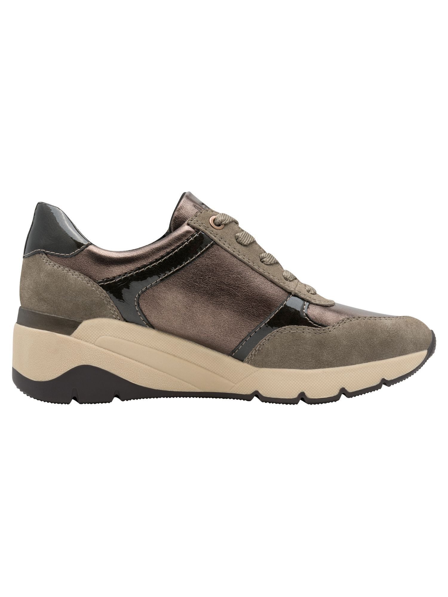 Jana Vegan, Removable Sock, Mehrweite mit Schnürsenkel Sneaker Vegan