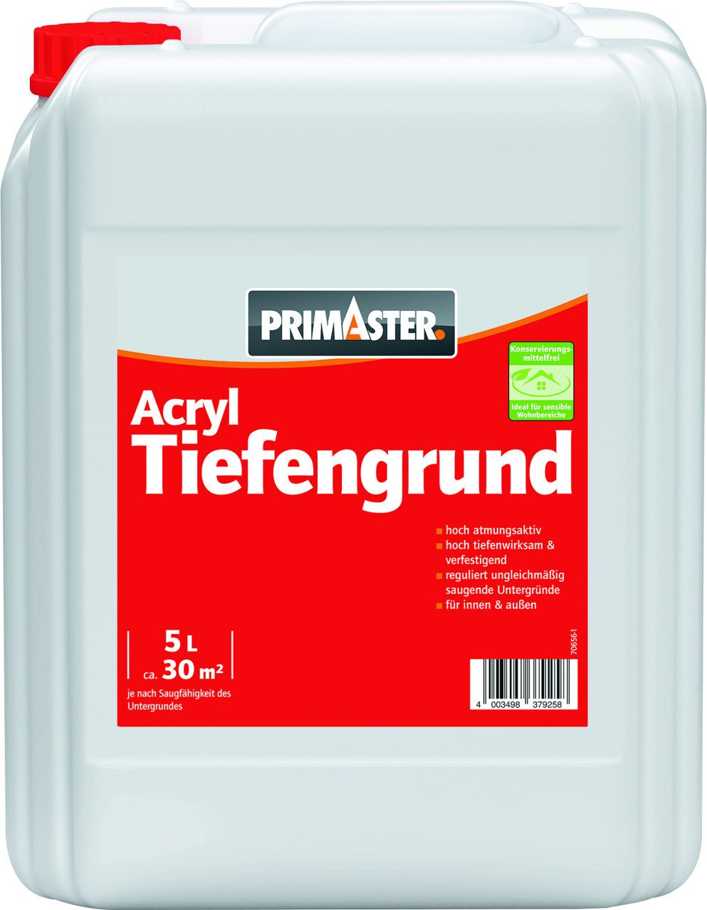 Primaster Tiefengrund Primaster Acryl Tiefengrund 5 L farblos