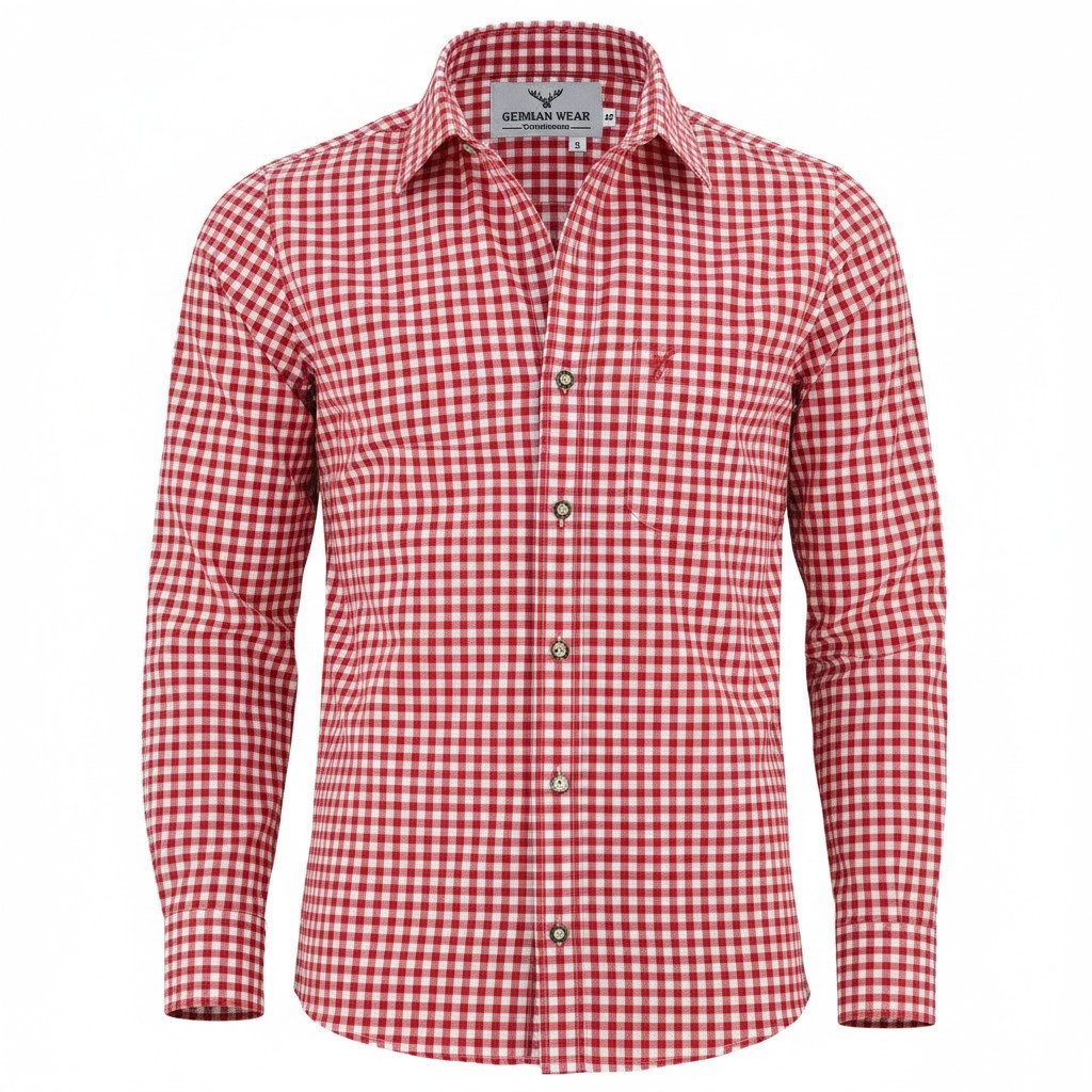 German Wear Trachtenhemd GW120x Trachtenhemd Langarm hemd Trachtenmode Hemd günstig online kaufen