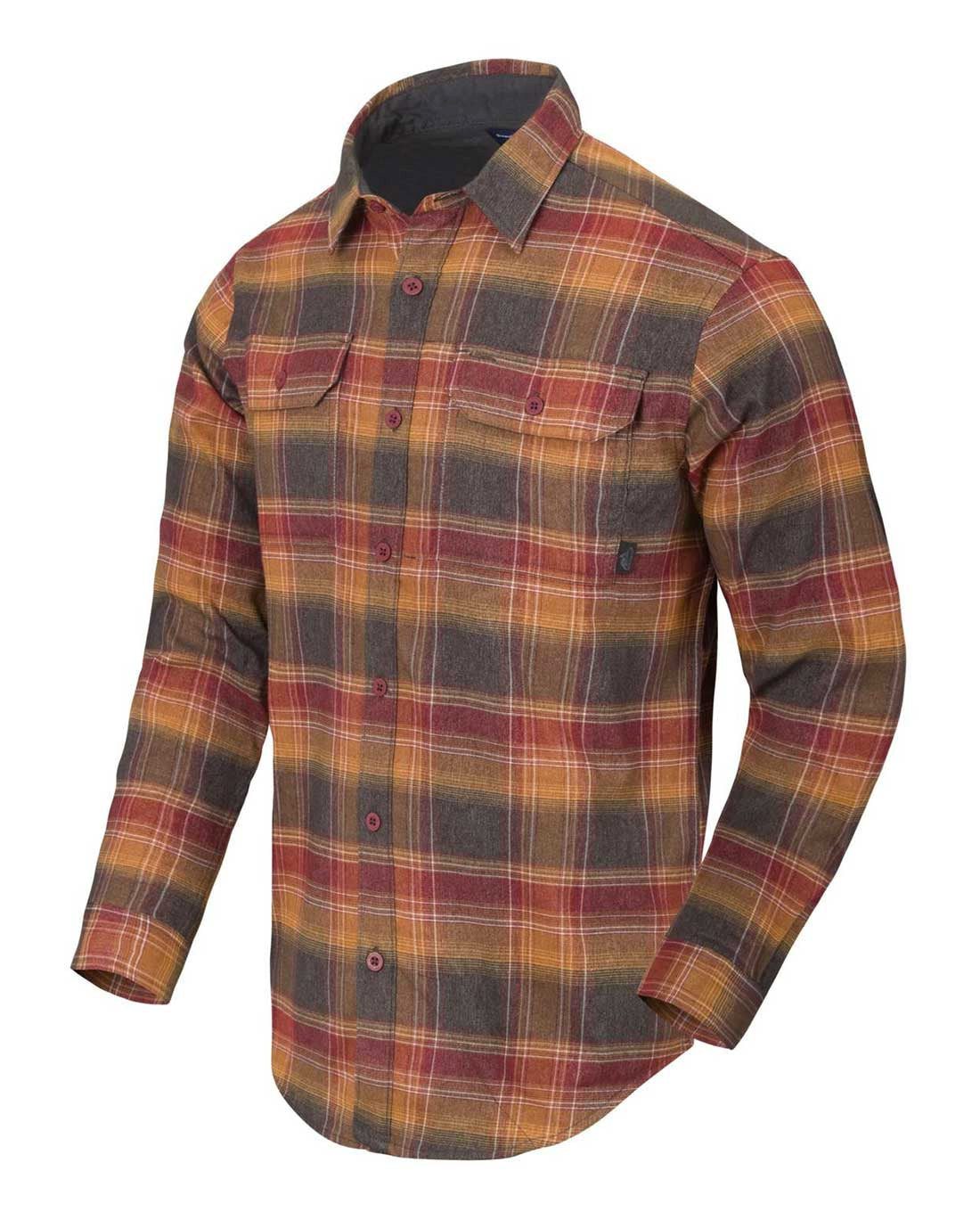 Helikon-Tex Flanellhemd GreyMan Shirt Amber Plaid