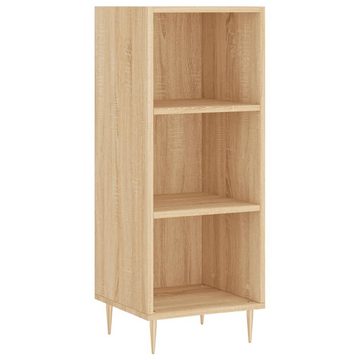 vidaXL Sideboard Sideboard Sonoma-Eiche 34,5x32,5x90 cm Holzwerkstoff (1 St)