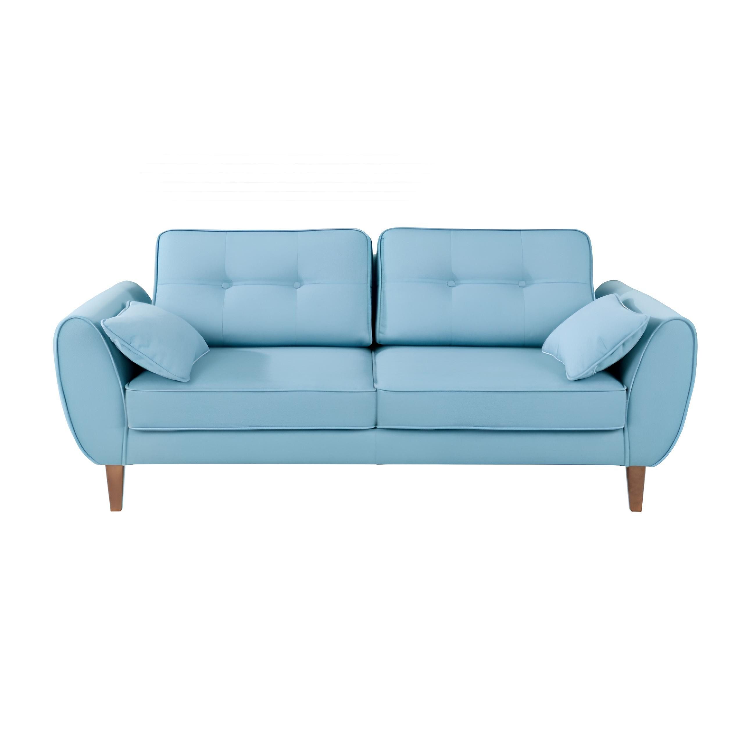 Xlmoebel Schlafsofa 3-Sitzer Schlafsofa mit Bettfunktion für Büro und Wohnzimmer, Hergestellt in Europa