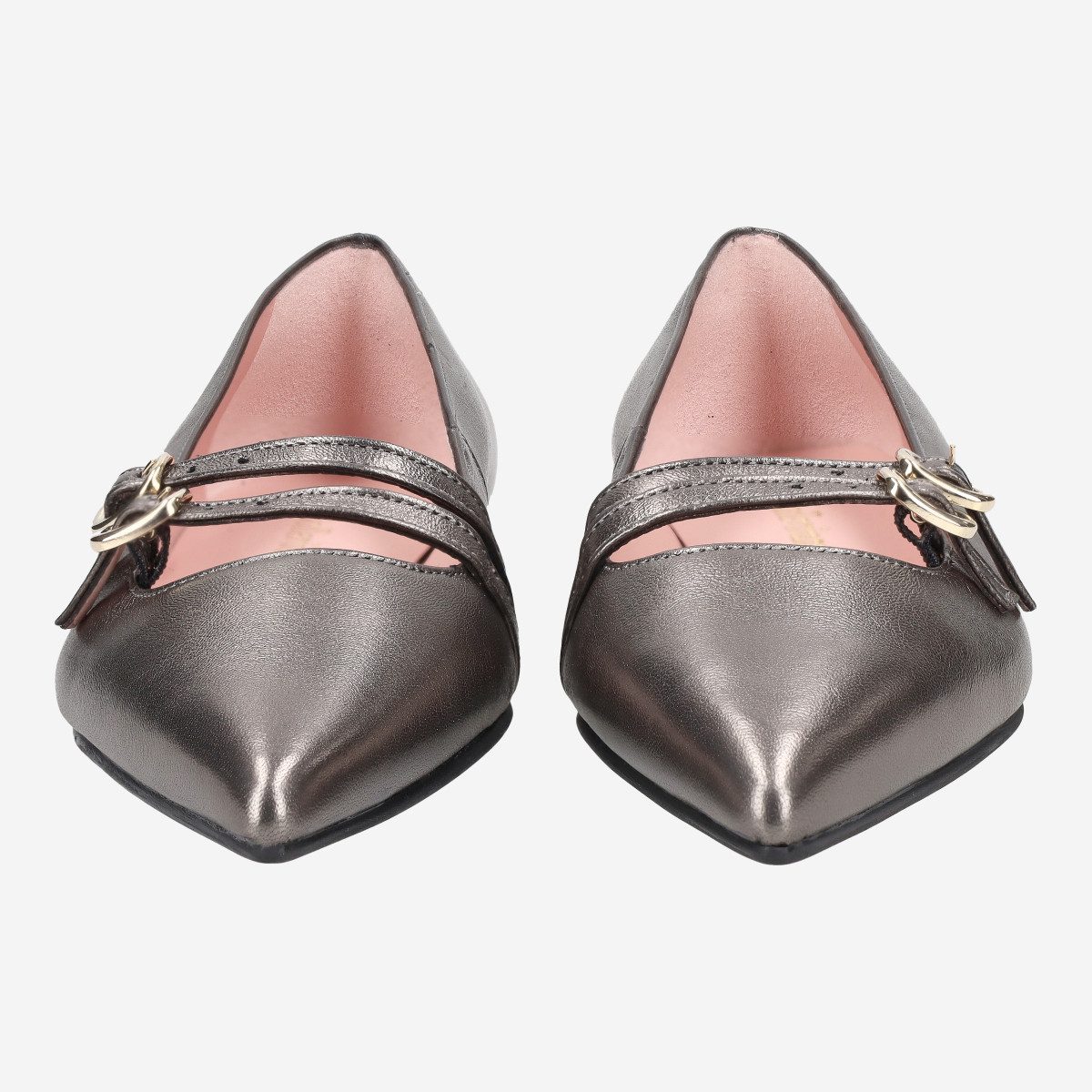 Pretty Ballerinas Pretty Ballerinas 51518 9100 PIZARRA, Ballerina, Grau, metallik, Damen Ballerina
