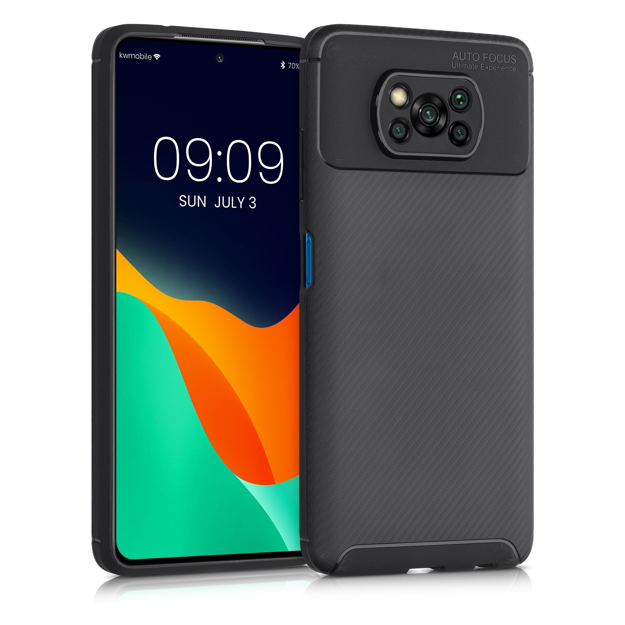 kwmobile Handyhülle Hülle für Xiaomi Poco X3 NFC / Poco X3 Pro, Handyhülle Silikon Case