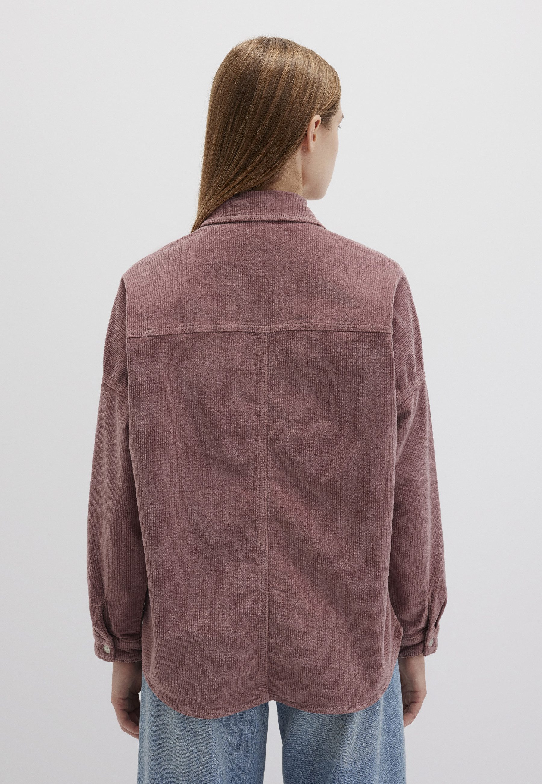 Mavi Langarmbluse FIONA Boyfriend Cord Overshirt