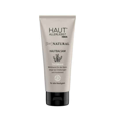 HAUTALLERLIEBST Körperbalsam Erkältungsbalsam, Hautbalsam Thymian 100ml