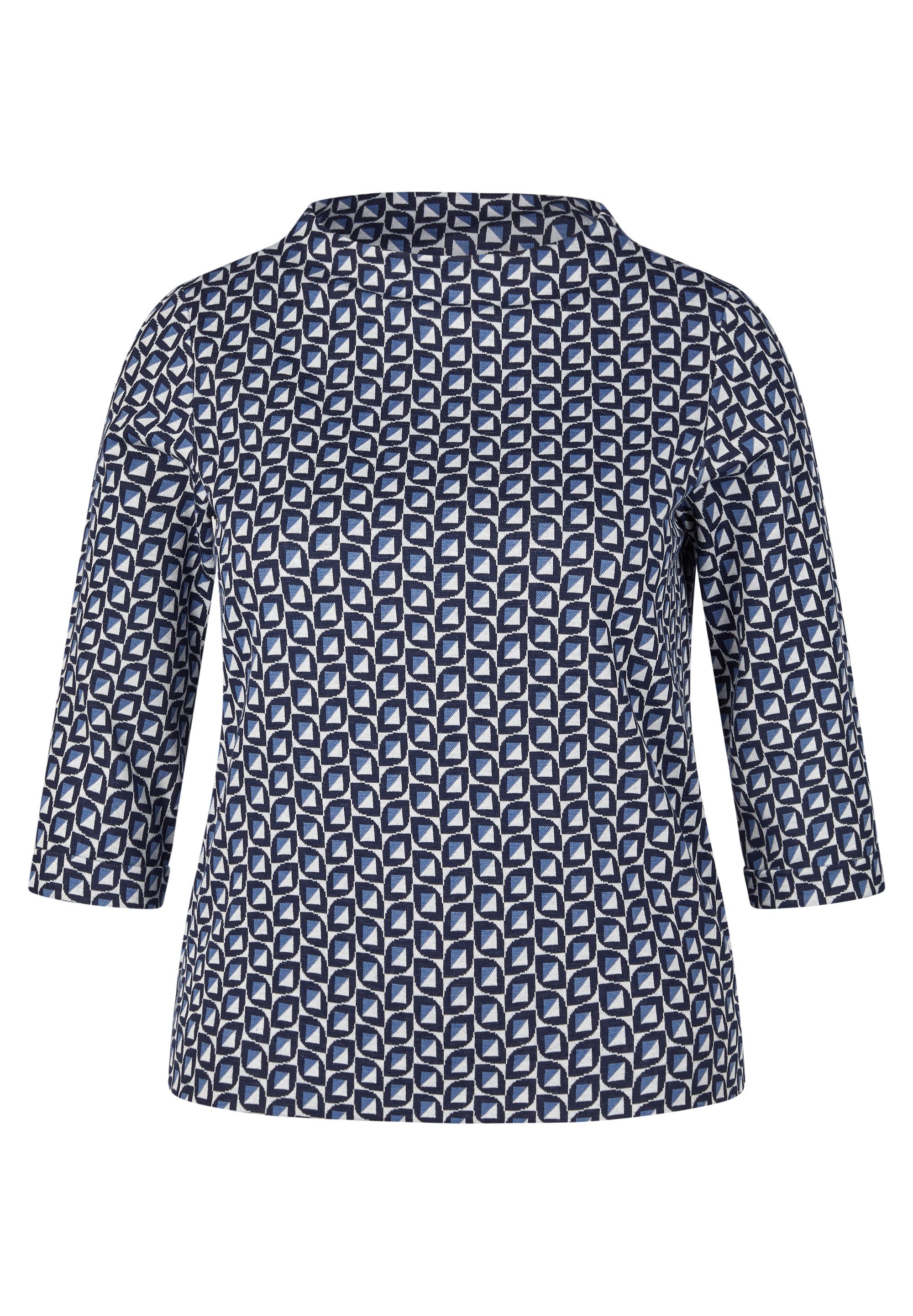Rabe 3/4-Arm-Shirt mit All-Over Print günstig online kaufen