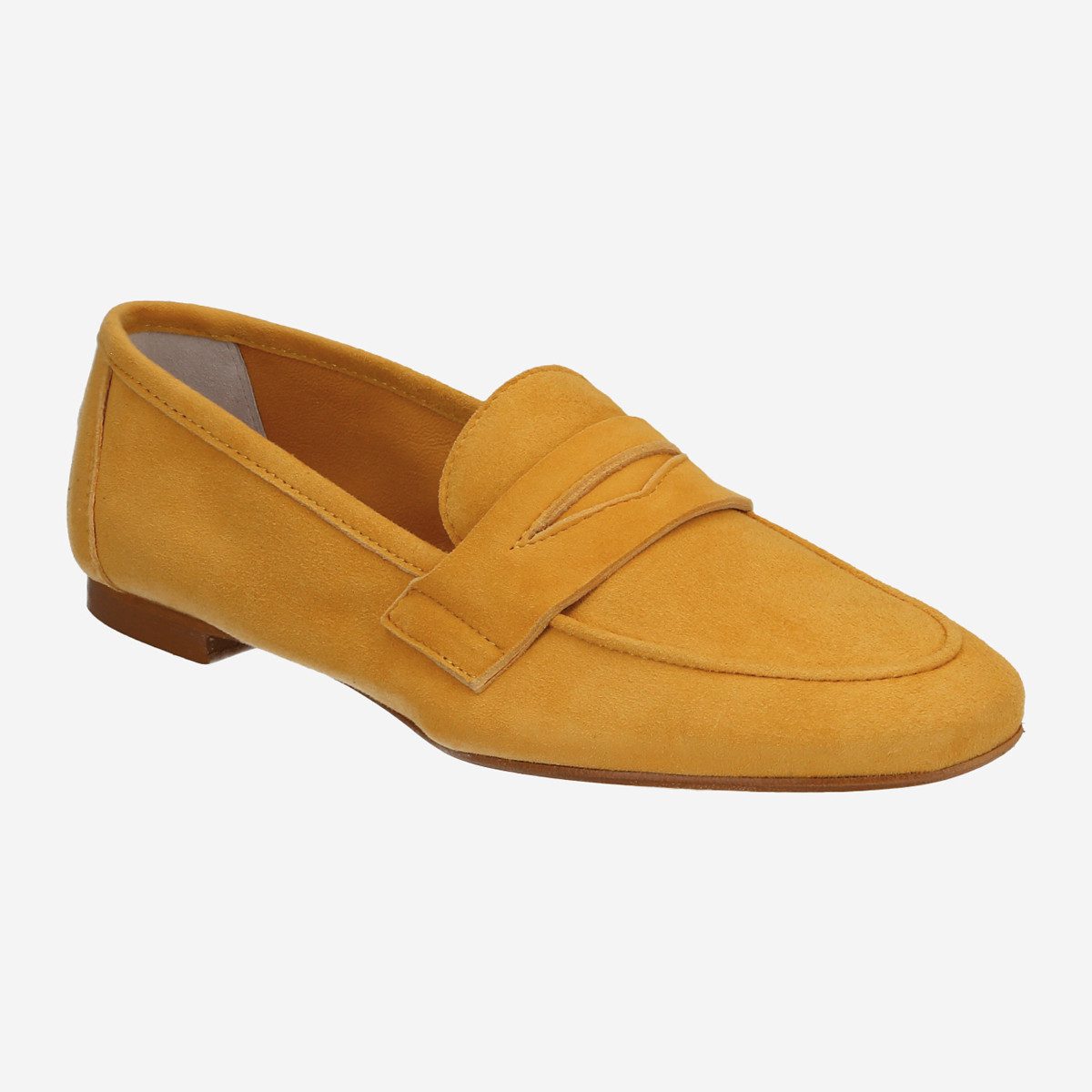 Lüke Schuhe Q090 OCRA, Slipper & Mokassin in Gelb für Damen Slipper