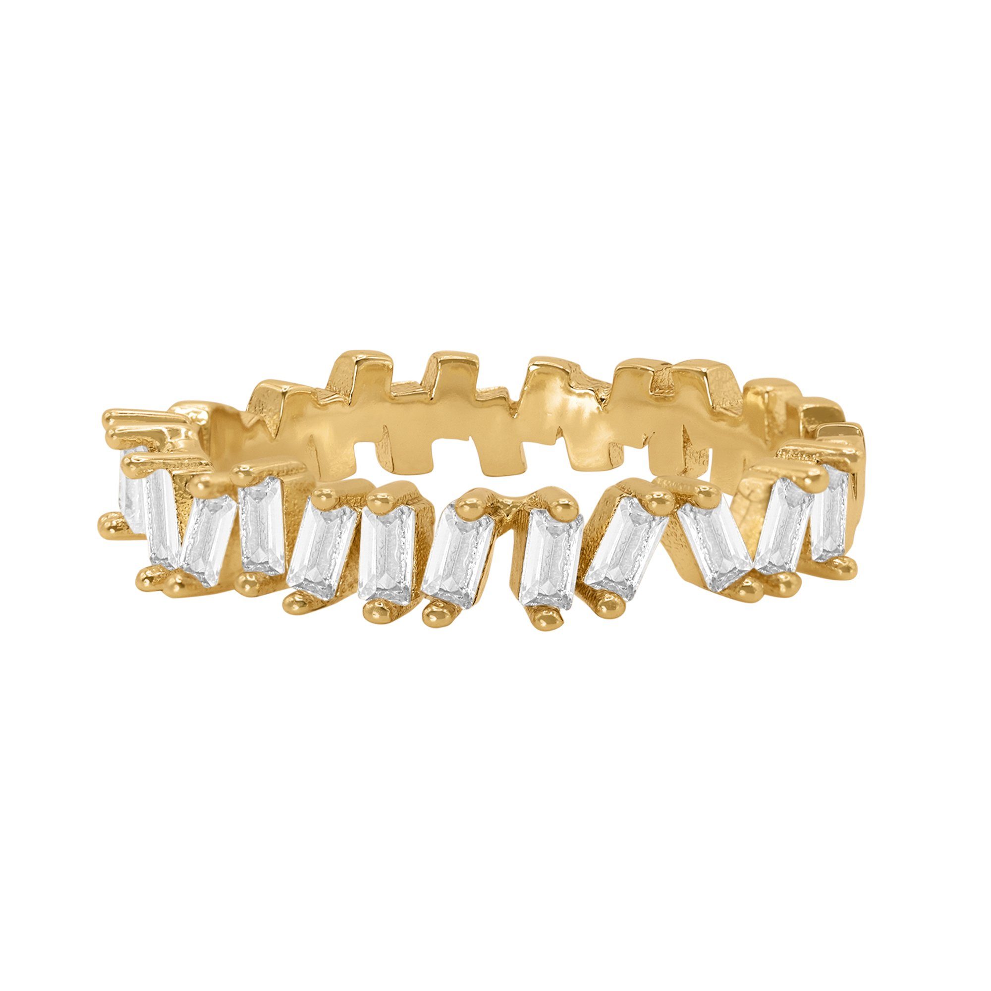 Esme 1-tlg., Fingerring Heideman Steinen (Ring, Ring inkl. Geschenkverpackung), mit goldfarben
