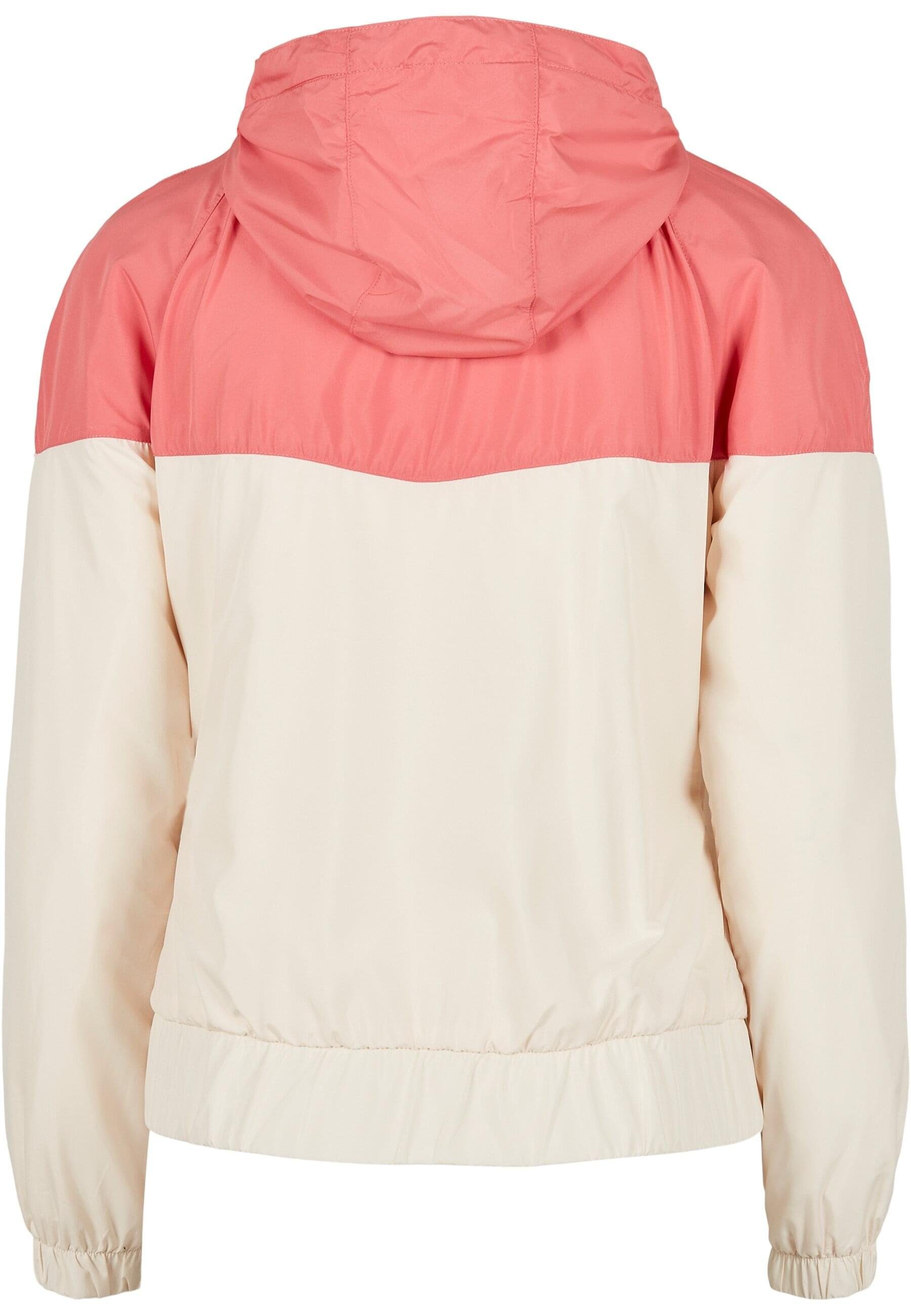 URBAN CLASSICS Sommerjacke Damen Ladies (1-St) palepink/whitesand Arrow Windbreaker