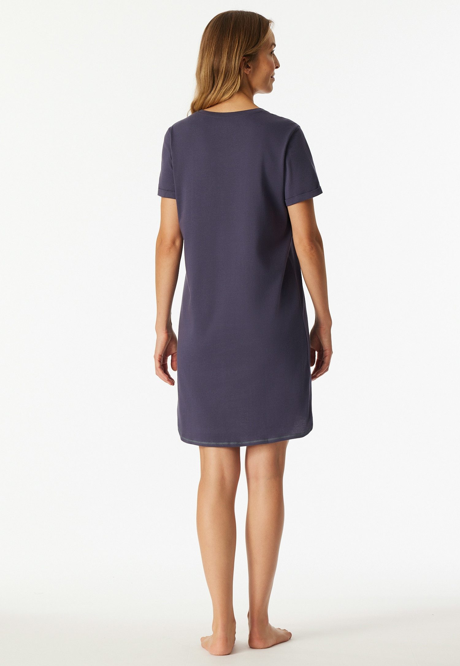 Schiesser Nachthemd Casual Essentials mit Statement-Print, günstig online kaufen