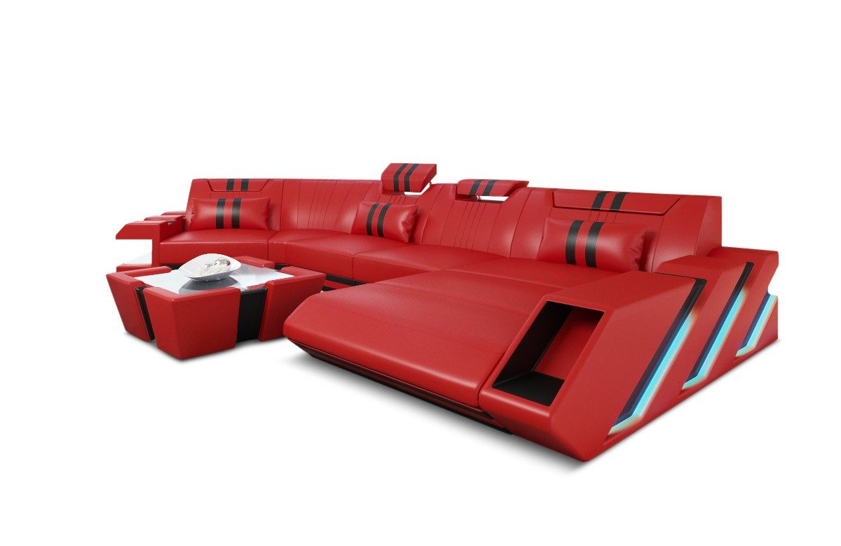 Sofa Dreams Wohnlandschaft Ledercouch Sofa Leder günstig online kaufen