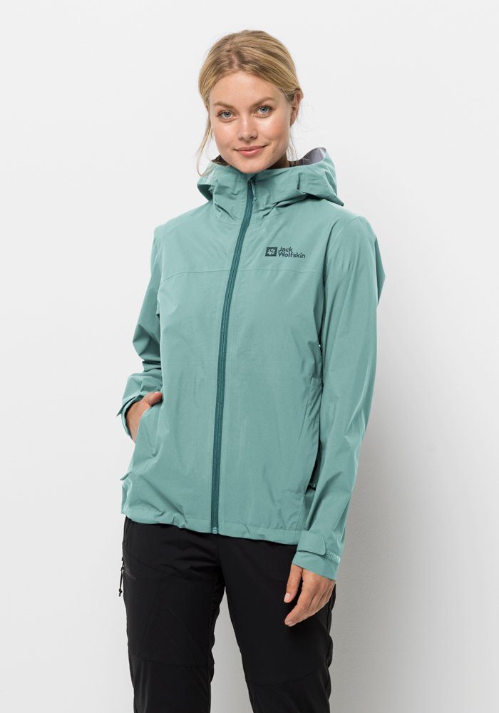 Jack Wolfskin Outdoorjacke ELSBERG 2.5L JKT W sea-foam | Windbreakers