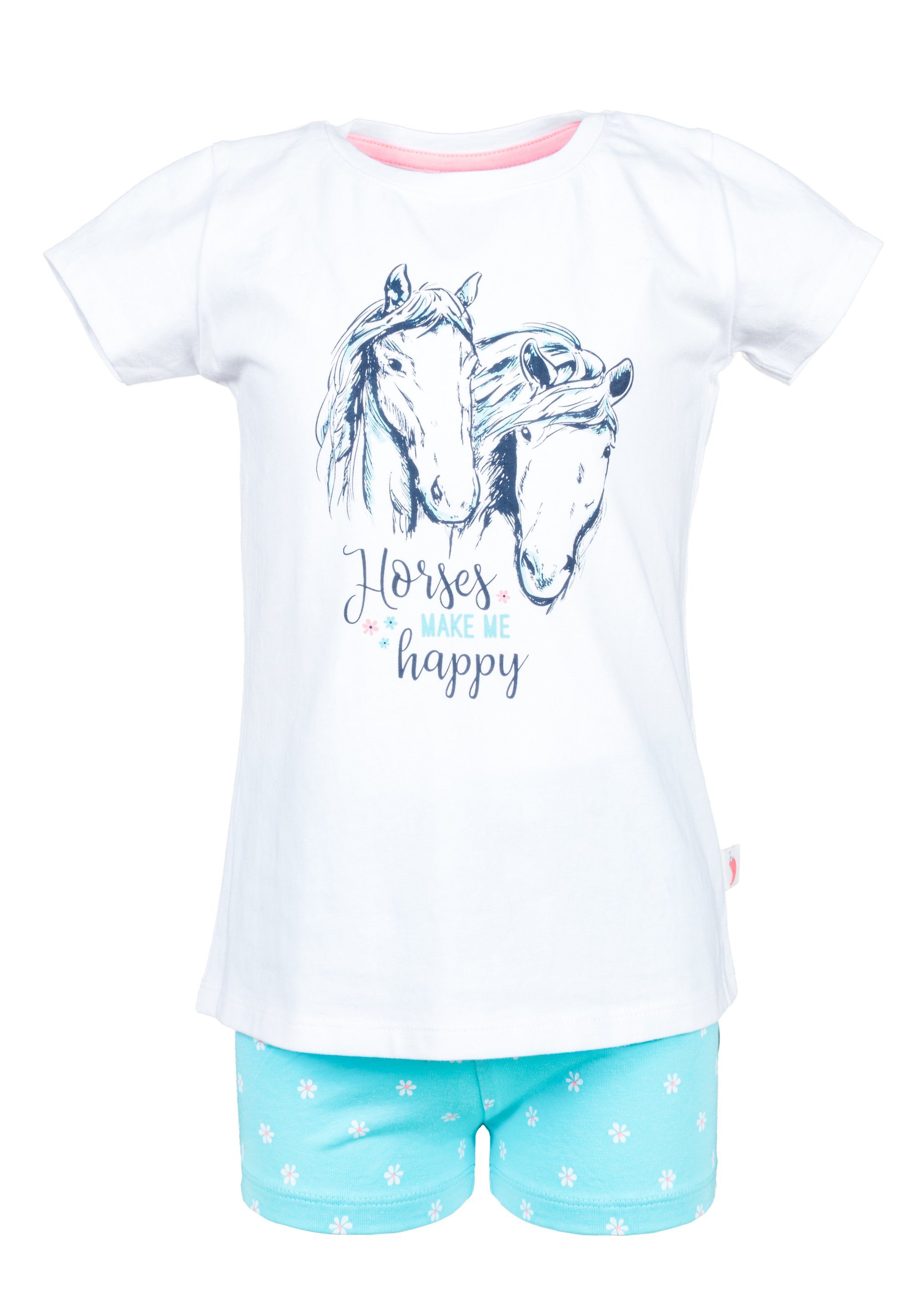SALT AND PEPPER Schlafanzug Pyjama S/S Shorts Horse (2 tlg)