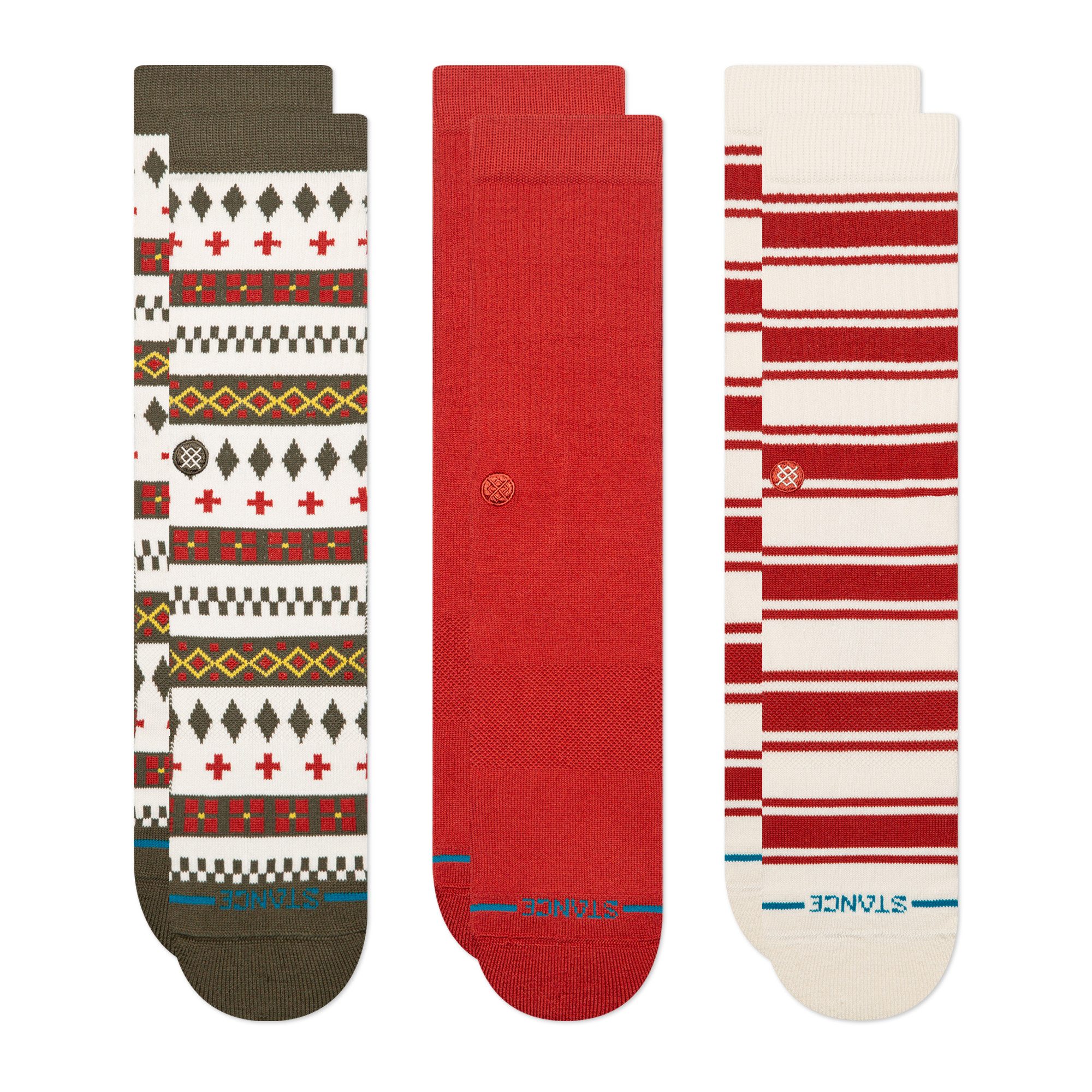 Stance Freizeitsocken CABIN DAYS CREW 3 PACK