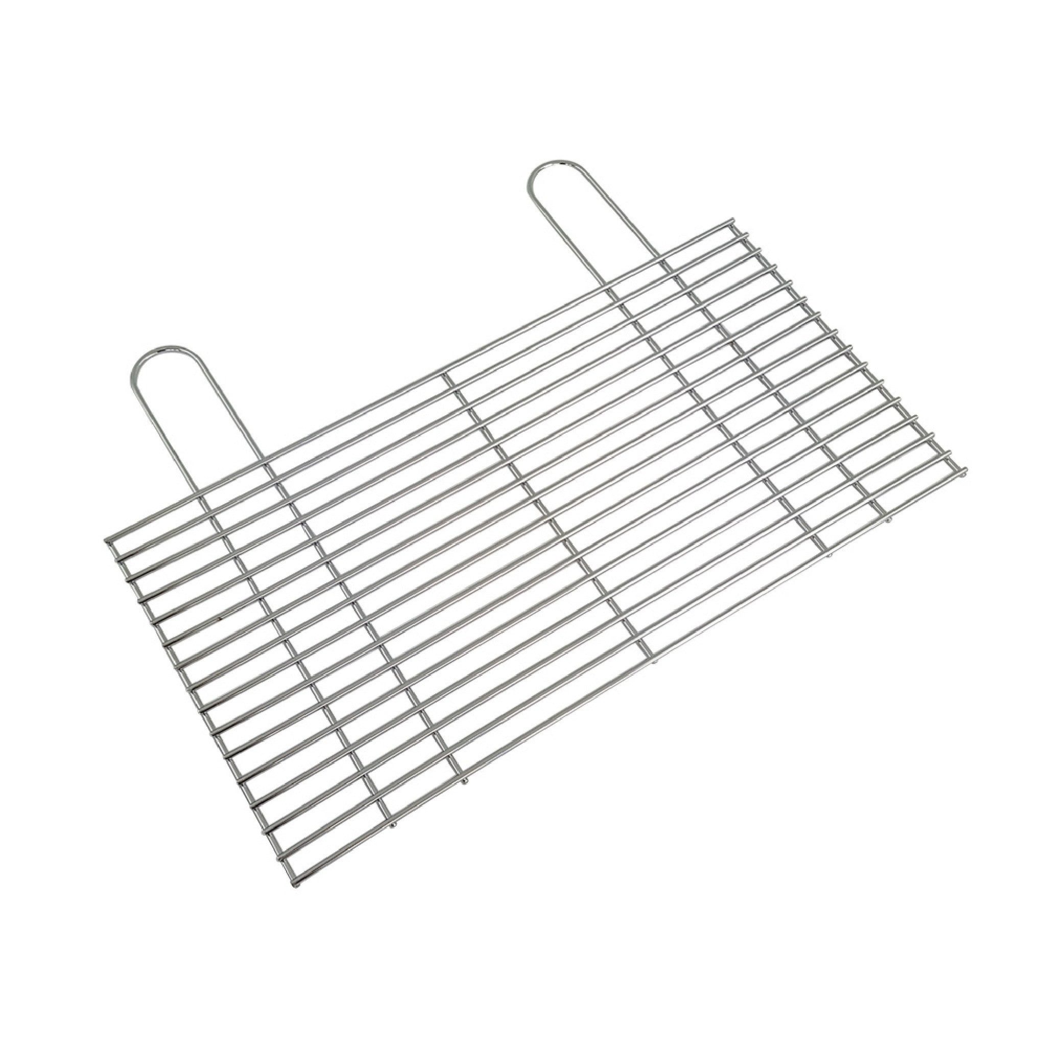 Feuerfest 123 GmbH Grillrost Grillrost aus Edelstahl 60 x 40 x 0,8 cm