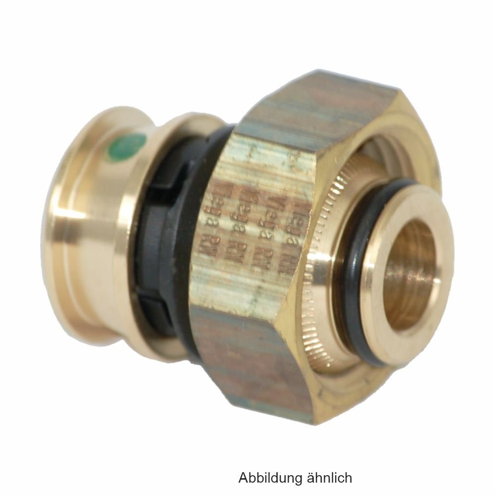 Viega Wasserrohr Viega Raxofix Verschraubung, für Eurokonus, 16 mm x 3/4 G, 647889