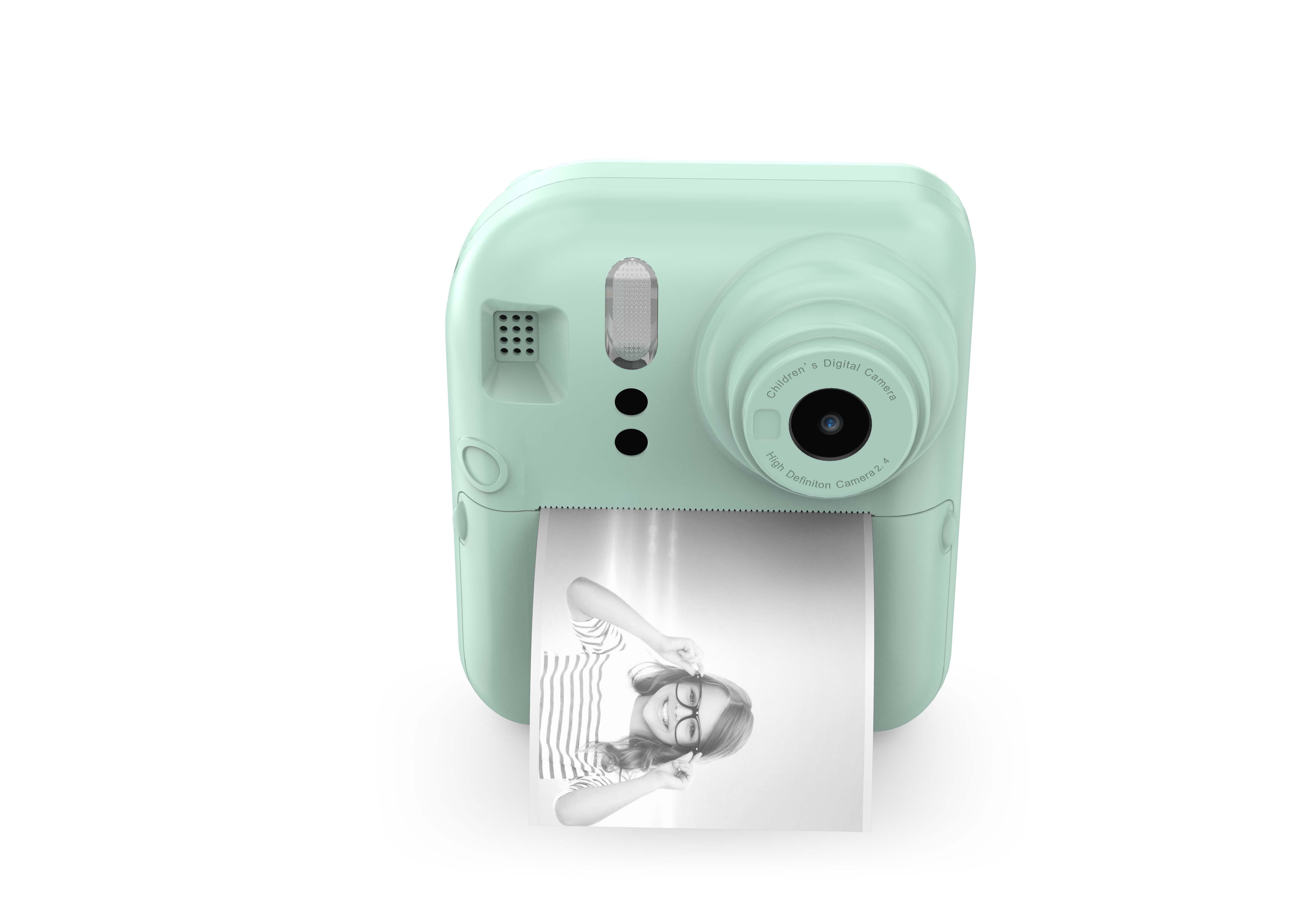 Northpoint Instant-Kamera 12MP, Thermodruck, HD-Video, Spiele, MP3 Sofortbildkamera