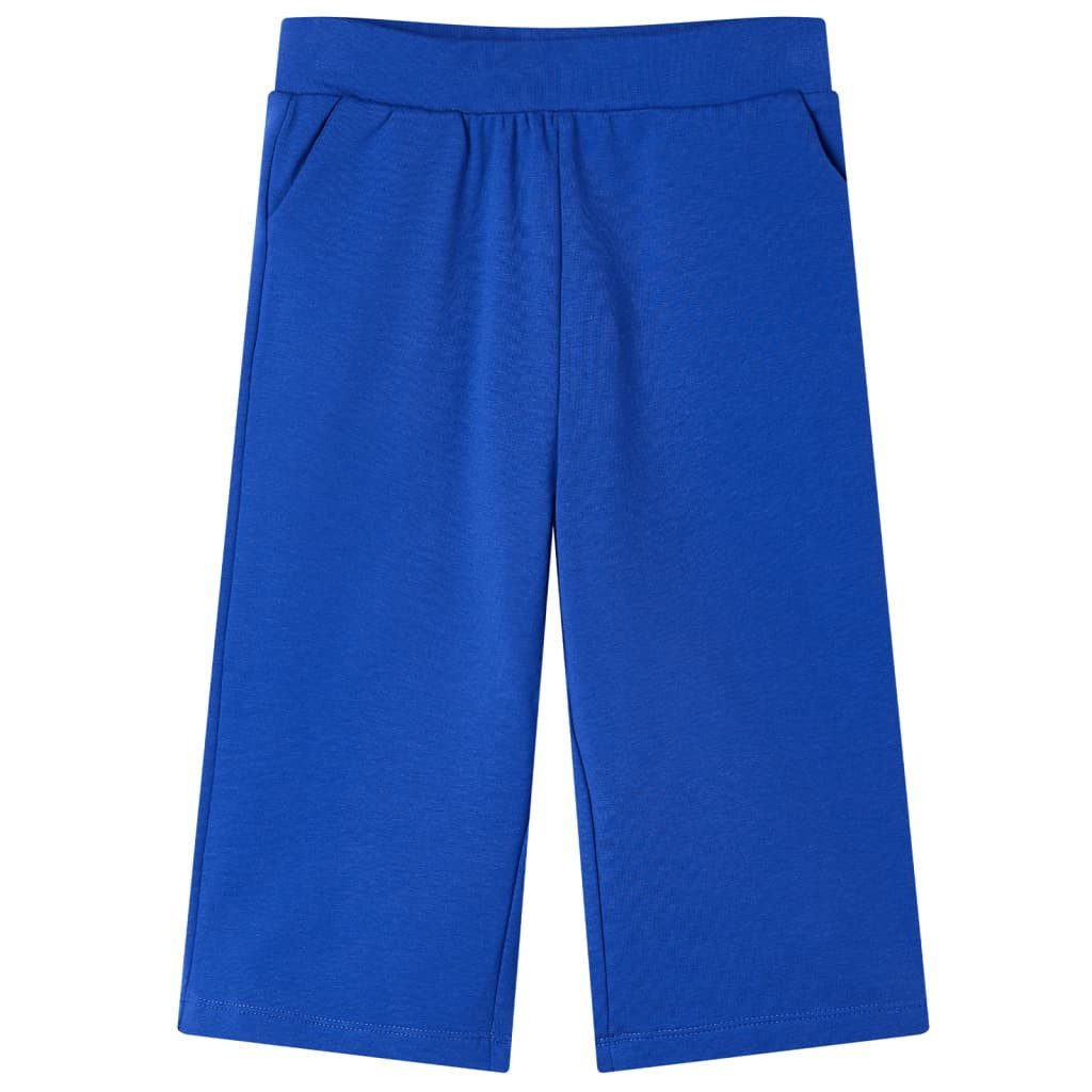 vidaXL Schlupfhose Kinderhose mit Weiten Beinen Kobaltblau 104