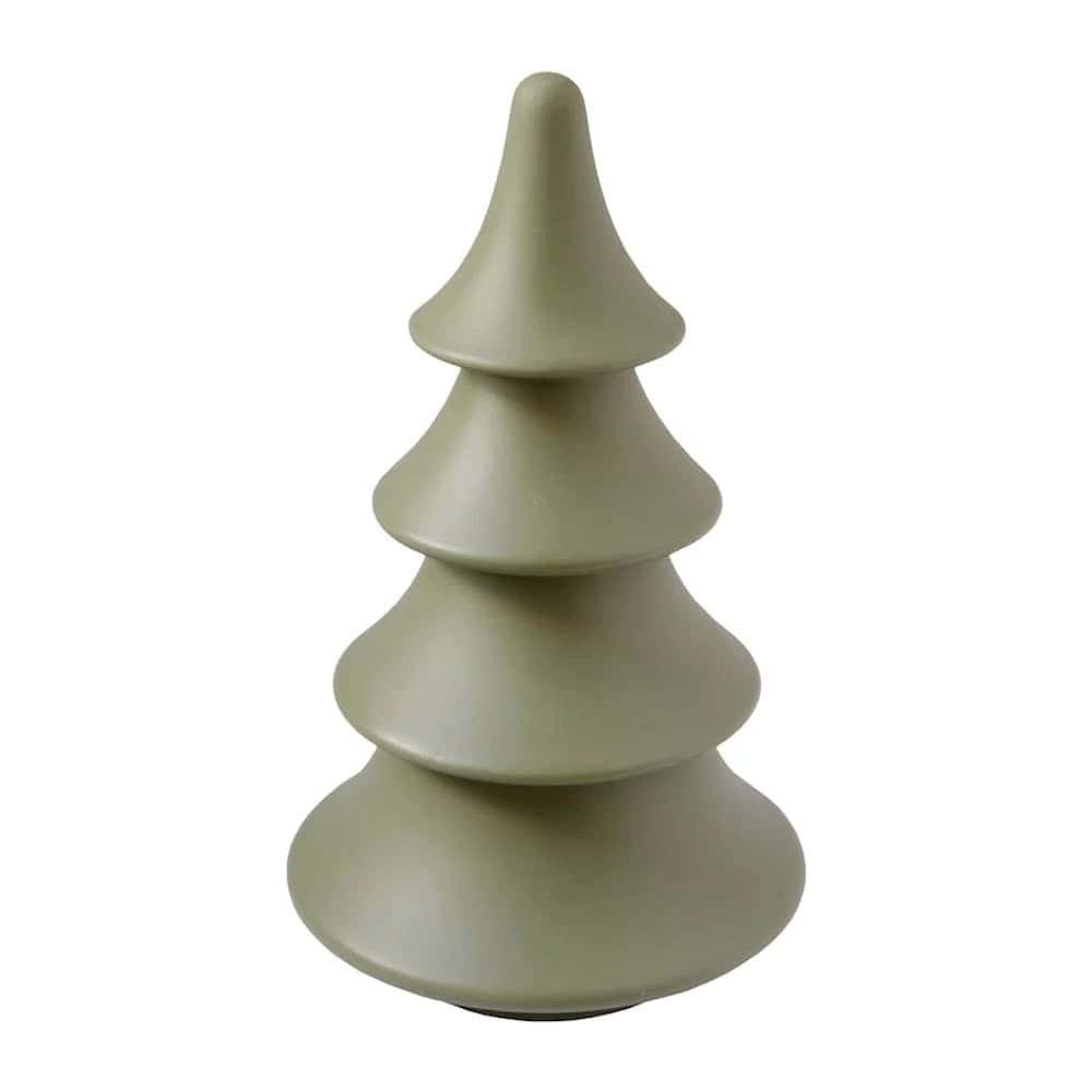 Home Delight B.V. Dekofigur Keramik Weihnachtsbaum Deko grün 26 cm Home Delight