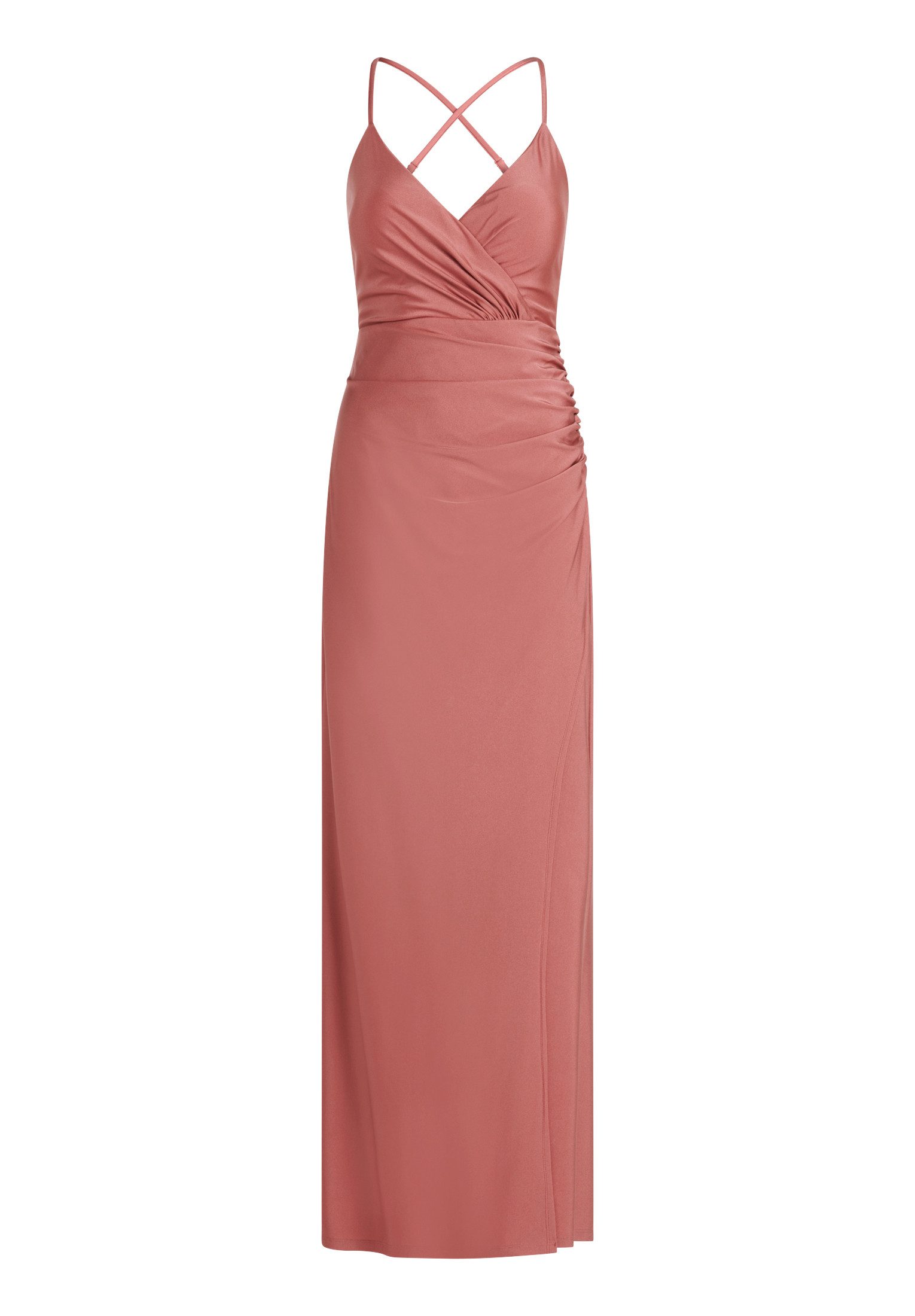 Vera Mont Abendkleid "Damen Abendkleid figurbetont" Ohne Tasche Raffung günstig online kaufen