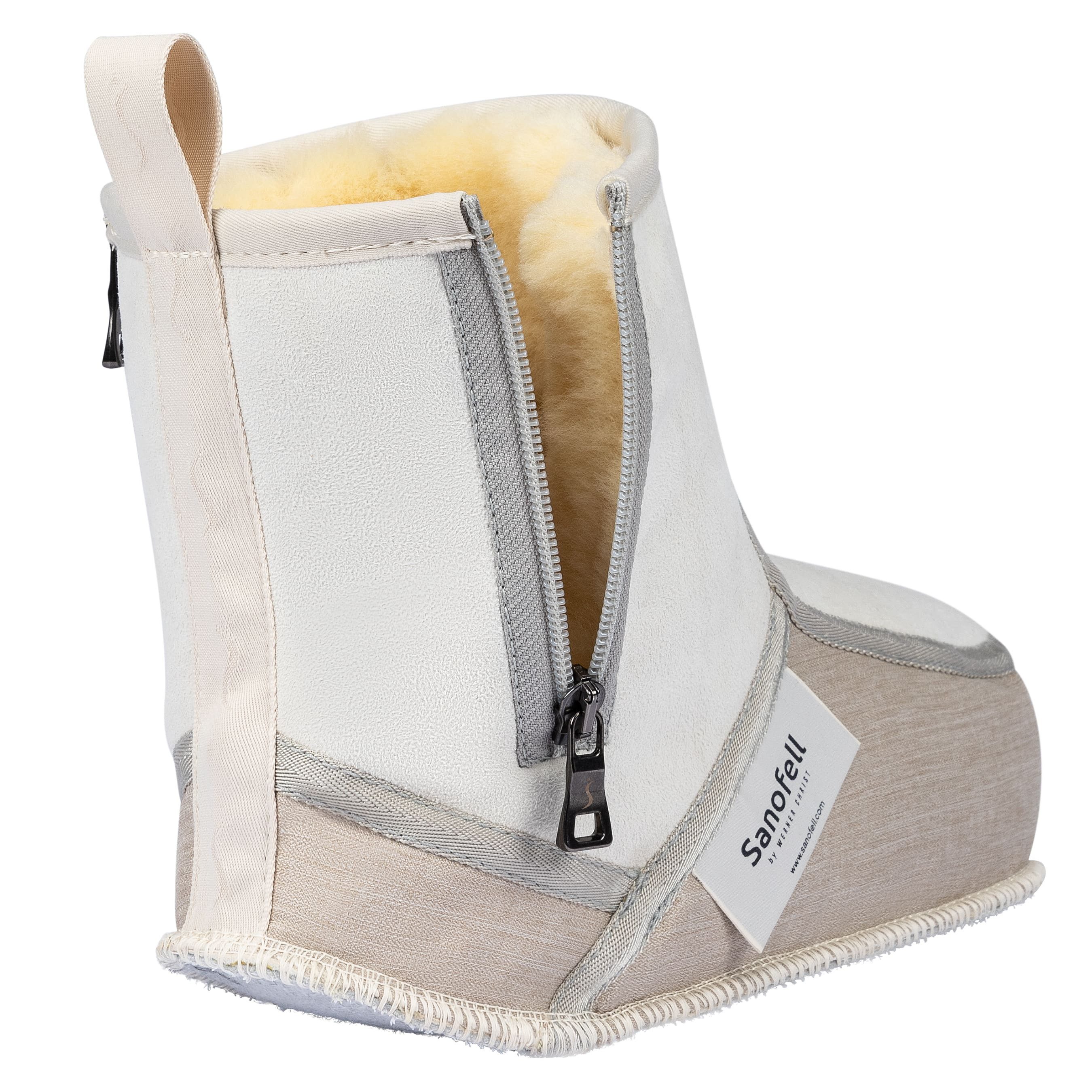 Sanofell by WERNER CHRIST Toledo Hausschuh mit hochwertigem Lammfell-Futter