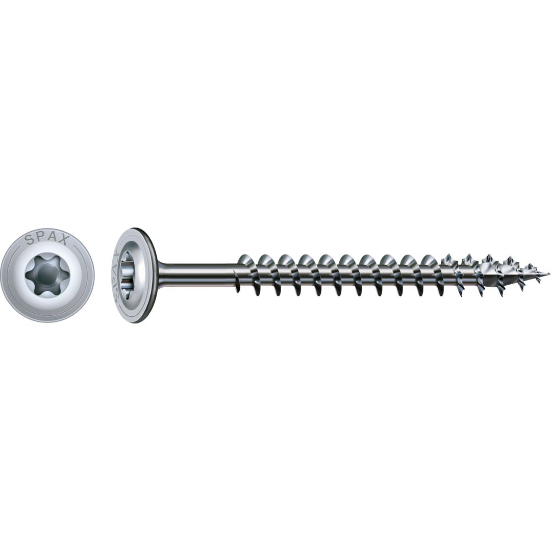 SPAX Schrauben-Set Holzbauschraube HI.FORCE, Tellerkopf, WIROX, T-STAR plus