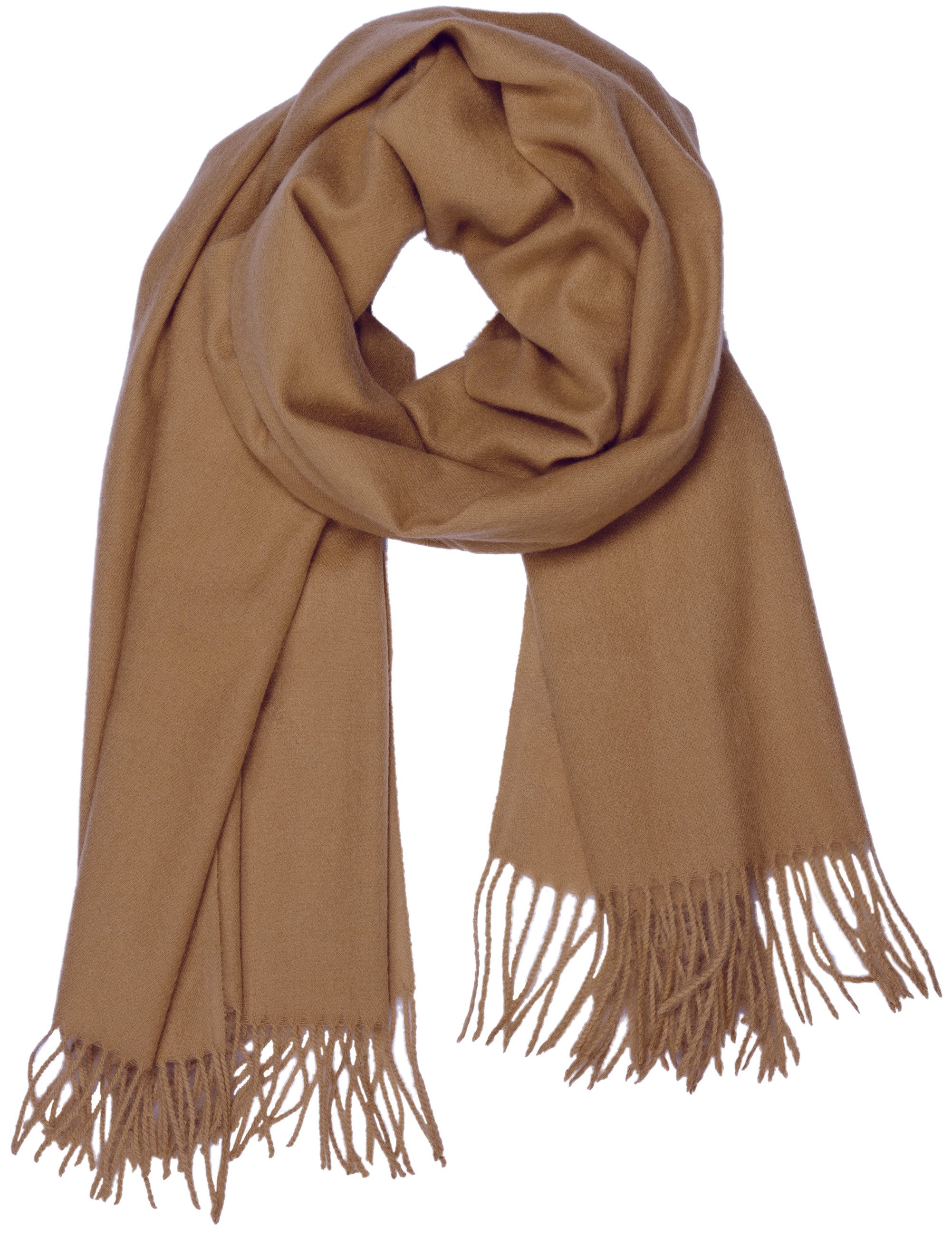 Modeschal SC506 weicher warmer Unisex XL Schal einfarbig