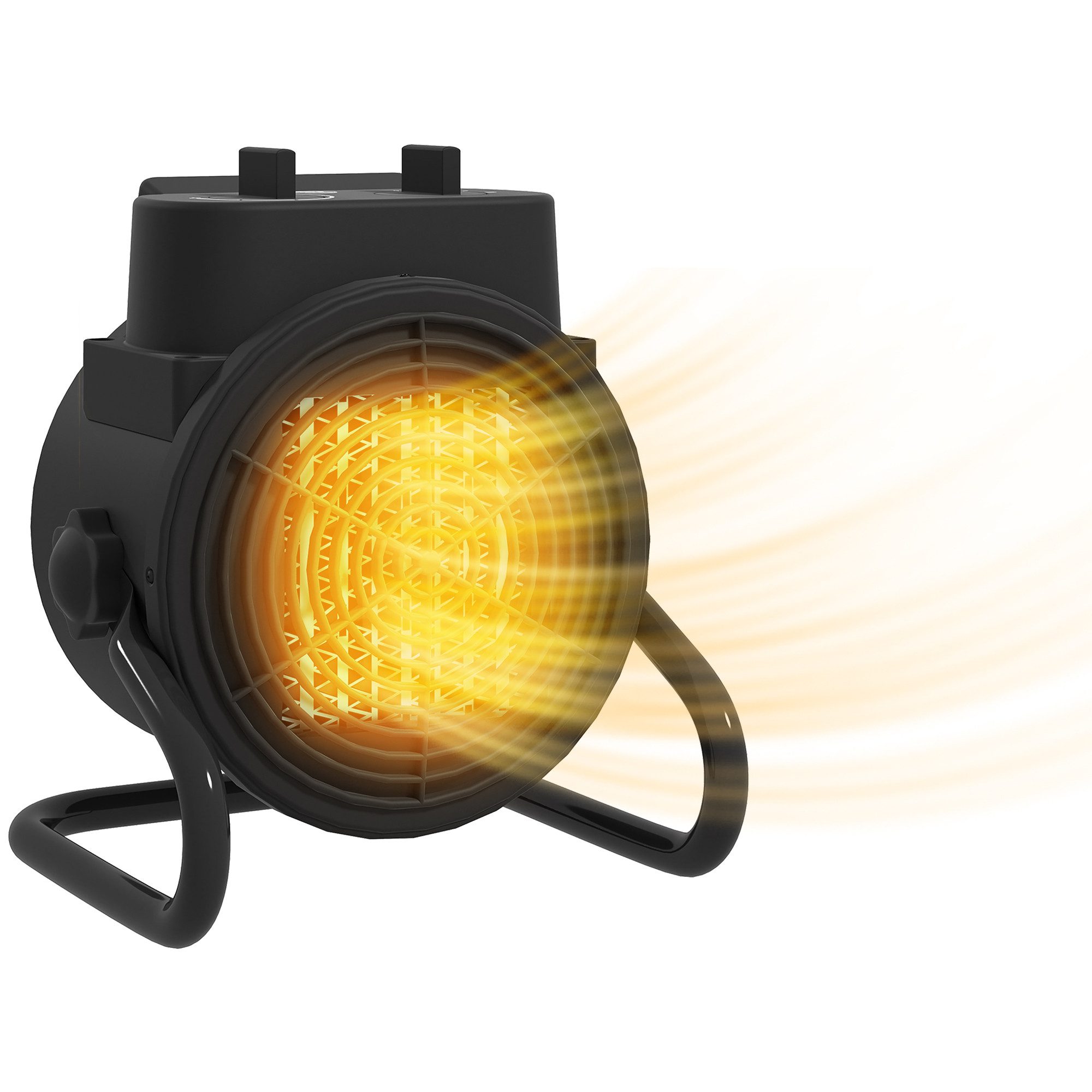 HOMCOM Heizlüfter 2000 W Heizgerät mit 3 Modi, einstellbarem Thermostat, 20 günstig online kaufen