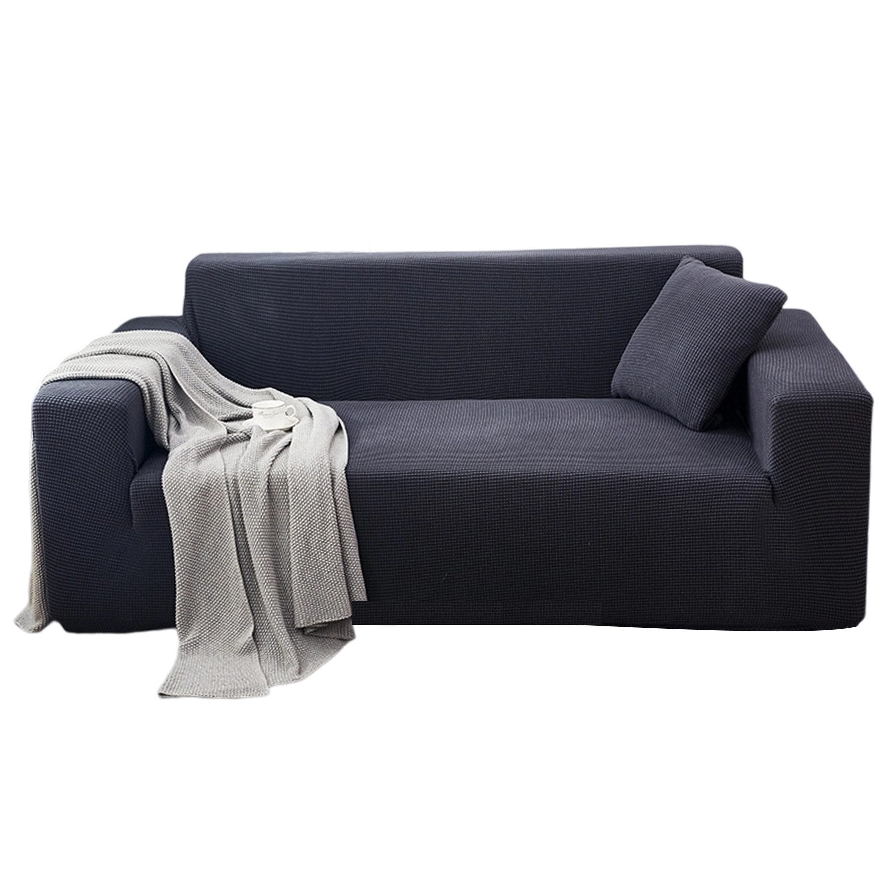 Mutig Sofabezug Stretch Sofabezu, rutschfeste Couchbezug mit Elastischen Ri günstig online kaufen