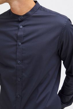 Casual Friday Langarmhemd CFAnton LS CC stretch shirt klassiches Businesshemd mit kleinem Stehkragen