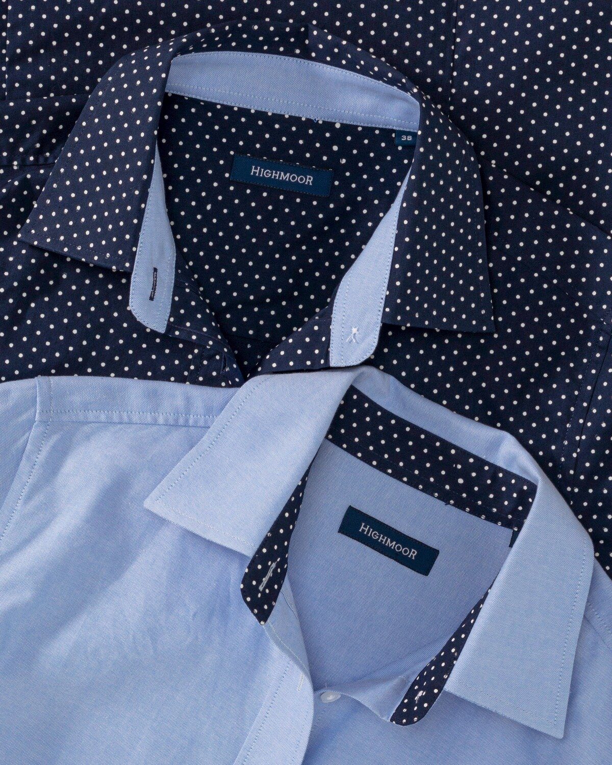 Highmoor Hemdbluse Blusen im Doppelpack