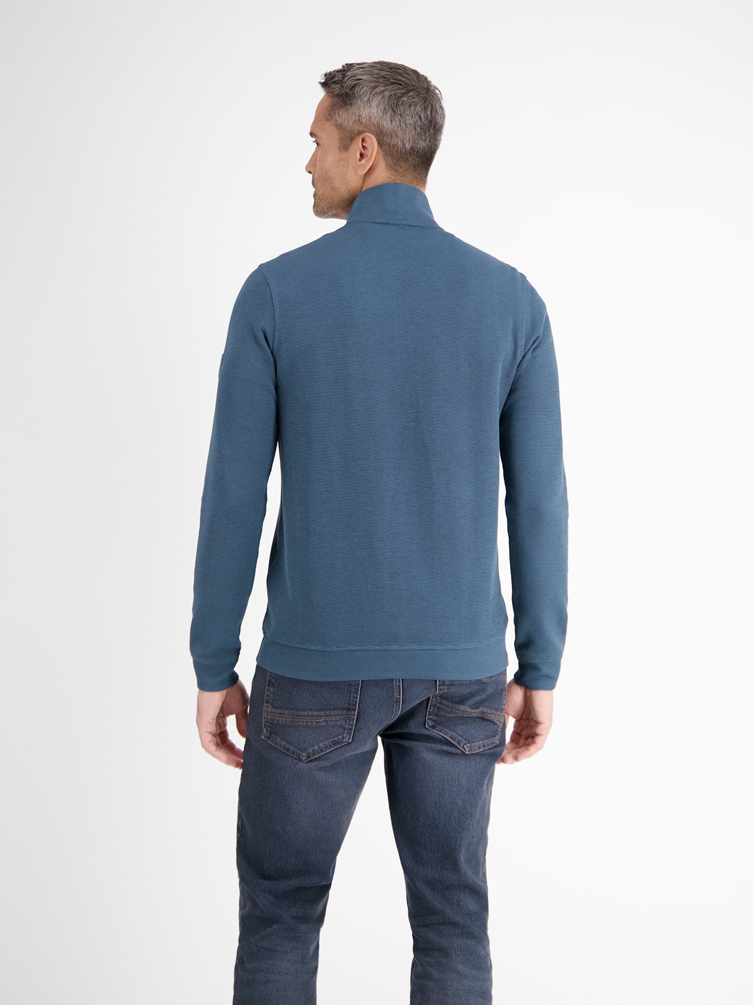 LERROS Sweatshirt Unifarbener Sweattroyer für Herren