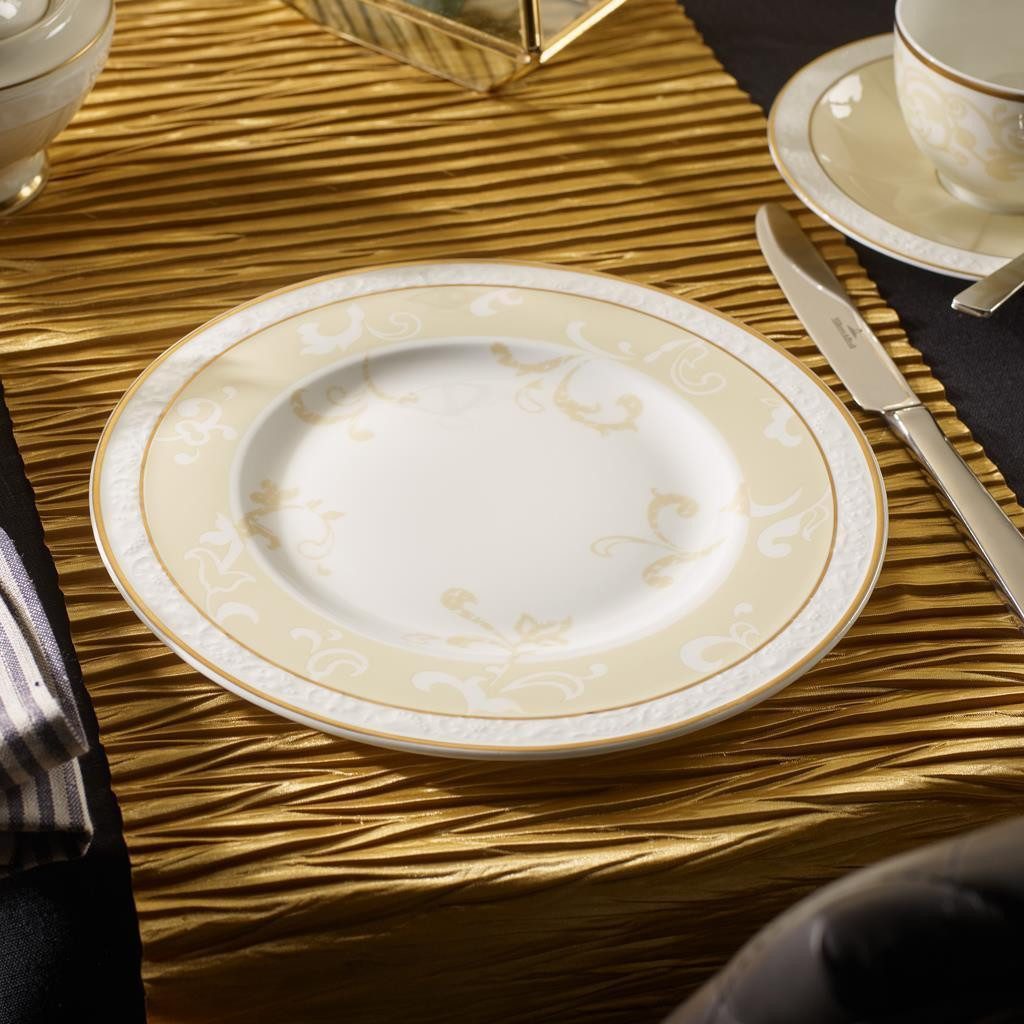 Villeroy & Boch Frühstücksteller Ivoire Frühstücksteller ø 22,7 cm 6er Set, (6 St)