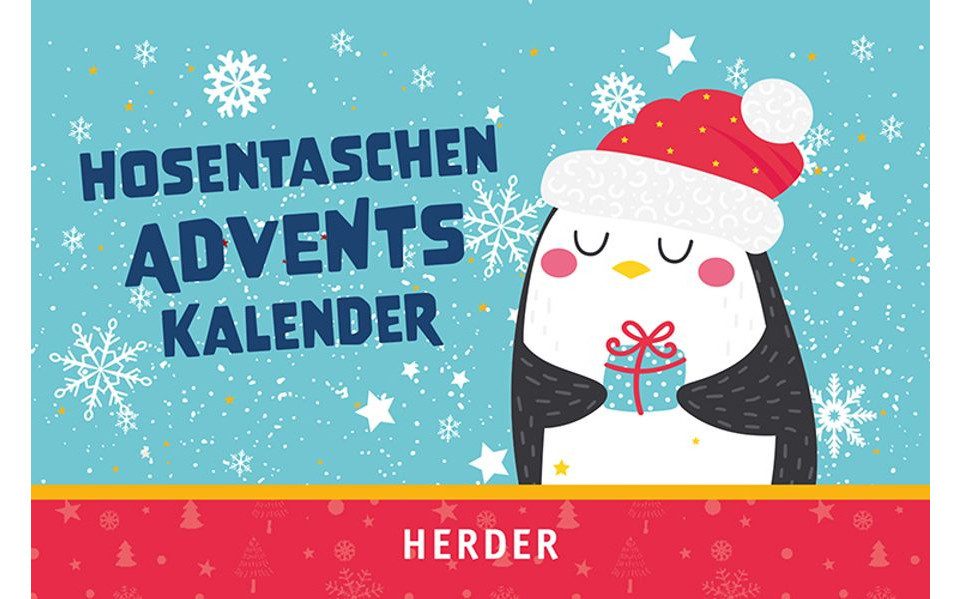 HERDER Verlag Adventskalender Hosentaschenadventskalender 2026 - mit Illustrationen