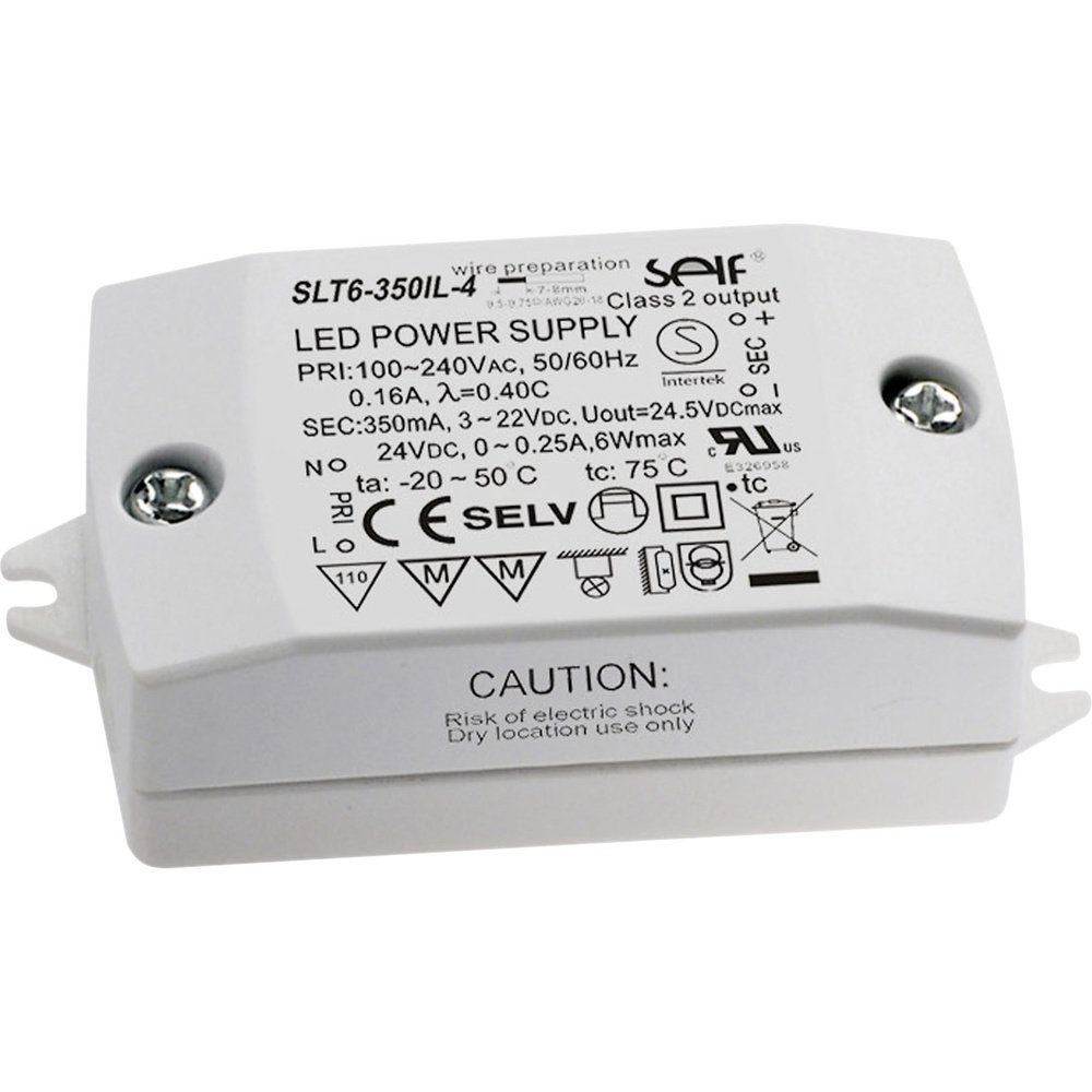 Self Electronics Self Electronics SLT6-350IL-4 LED-Treiber Konstantstrom 7.7 W 350 mA LED Trafo