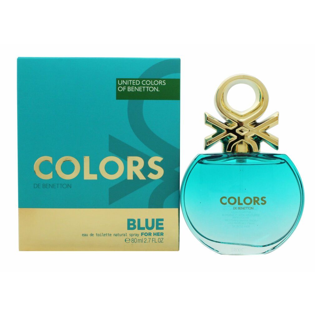 United Colors of Benetton Eau de Toilette Benetton Colors de Benetton Blue Eau de Toilette 80ml Spray
