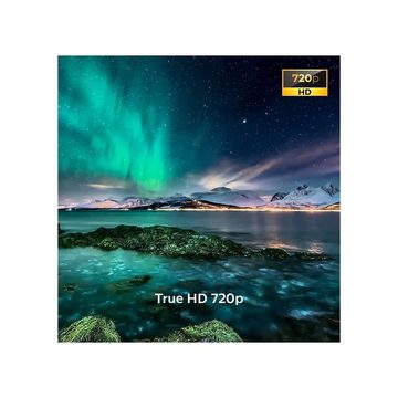 Philips NPX535/INT NeoPix Prime One Heimkino-Projektor LED HD 720p Beamer (3.000:1, 1920 x 1080 px, Integrierter Multimedia-Player)