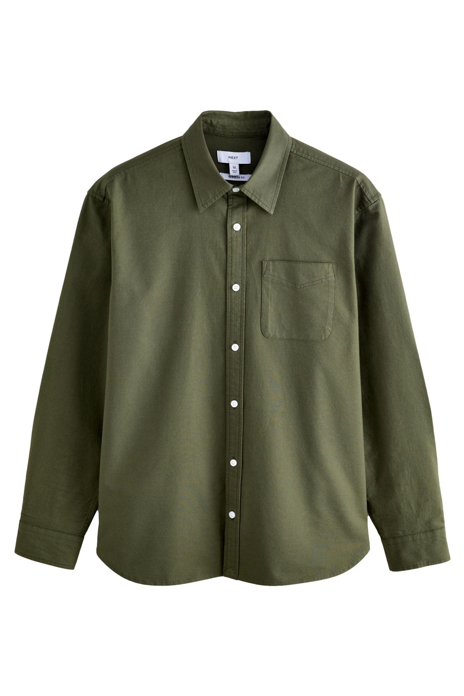 Next Langarmhemd Regular Fit Oxford-Langarmhemd (1-tlg) günstig online kaufen