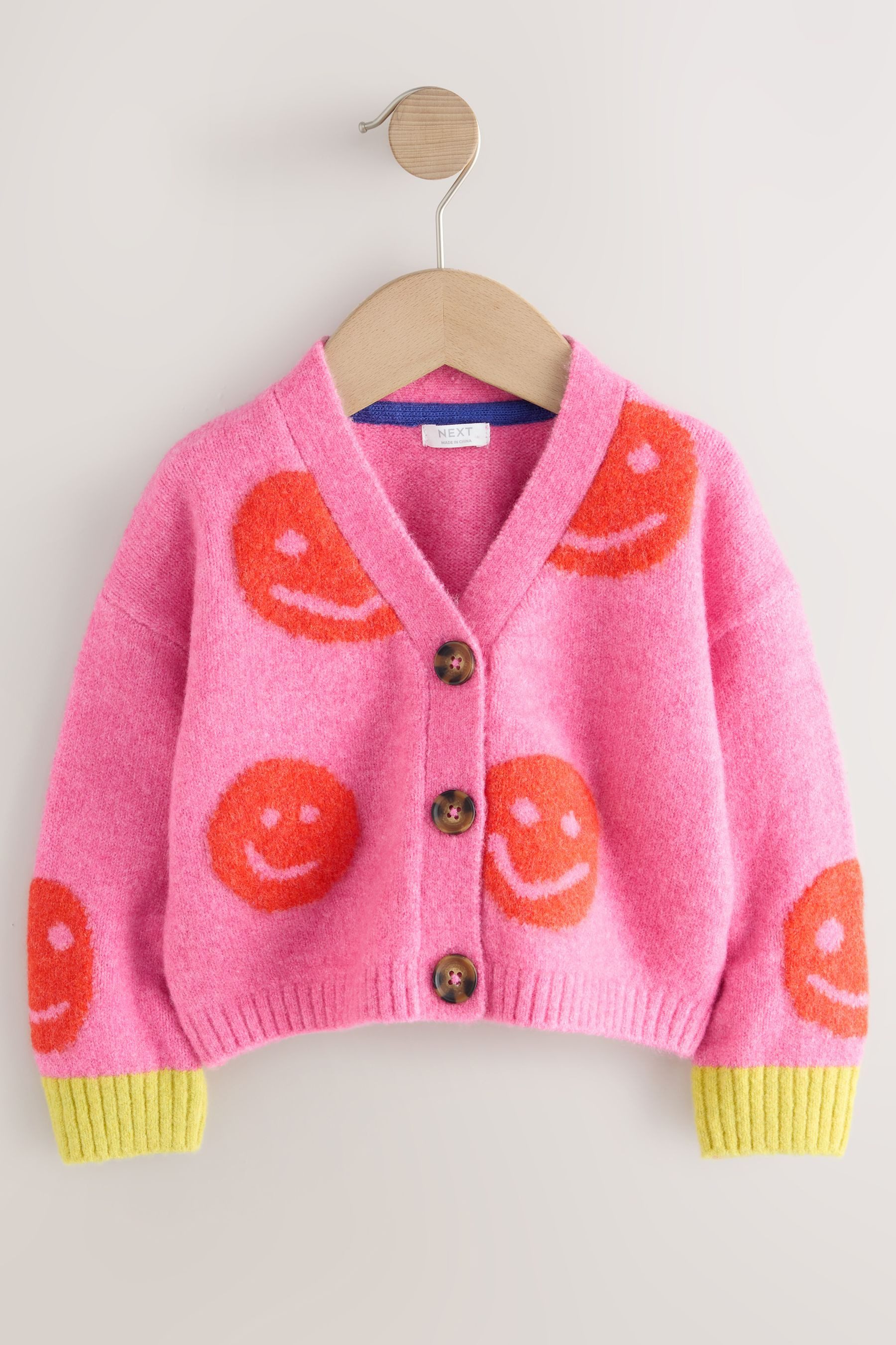 Next Cardigan Strickjacke mit V-Ausschnitt (1-tlg) – Bild 4 von 5